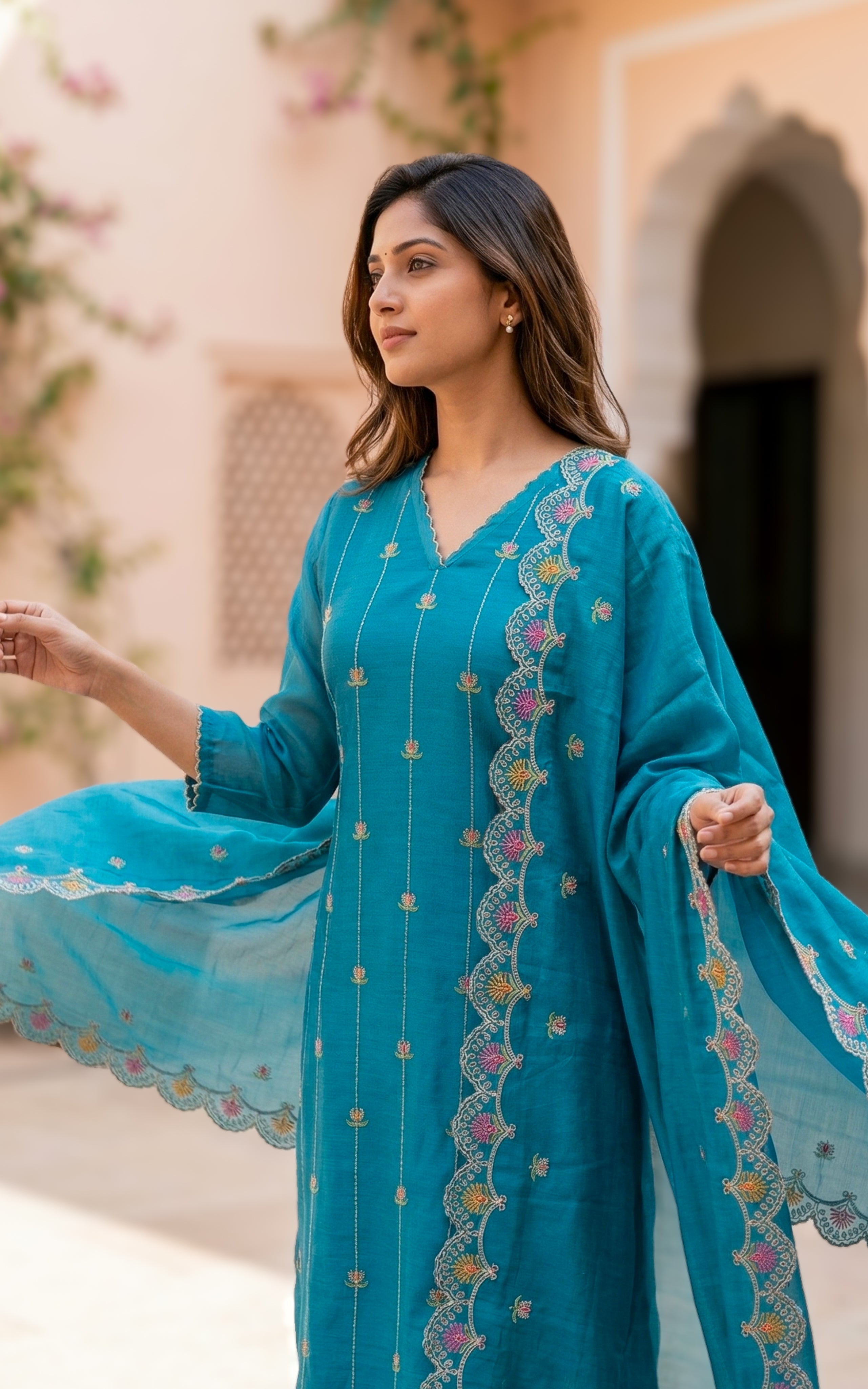 Aaranya (Kurti+Pant+Dupatta)