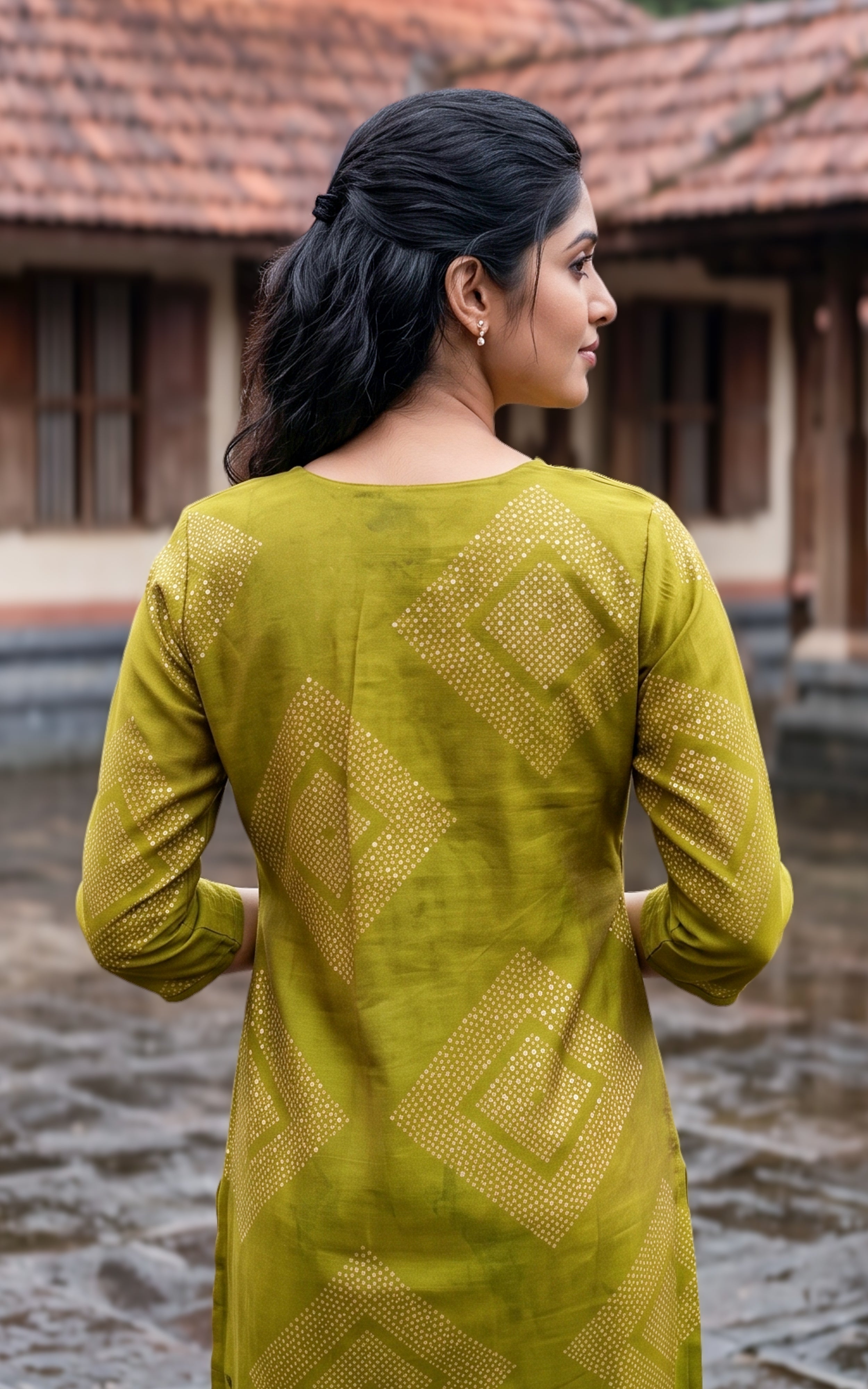 Kiya Mehandi Green (Kurti+Pant+Dupatta)