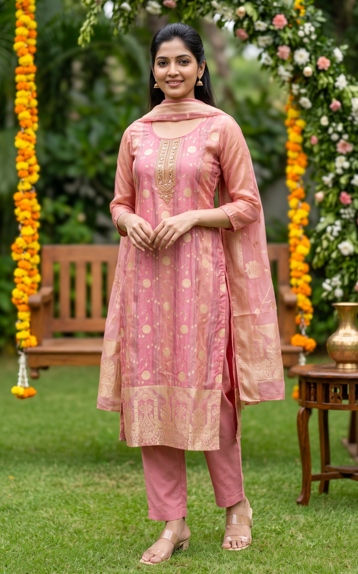 Hashna (Kurti+Pant+Dupatta)