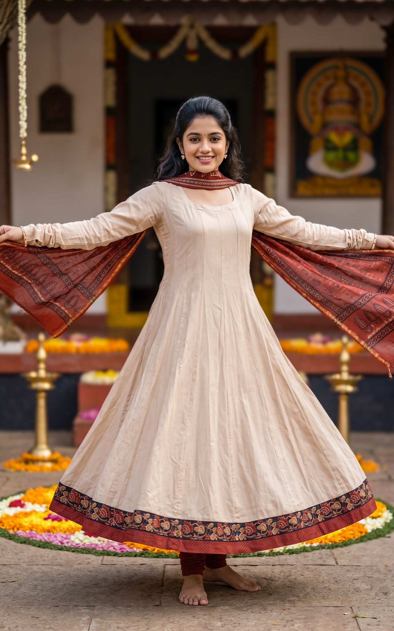 Nilavilakku (Kurti+Dupatta)