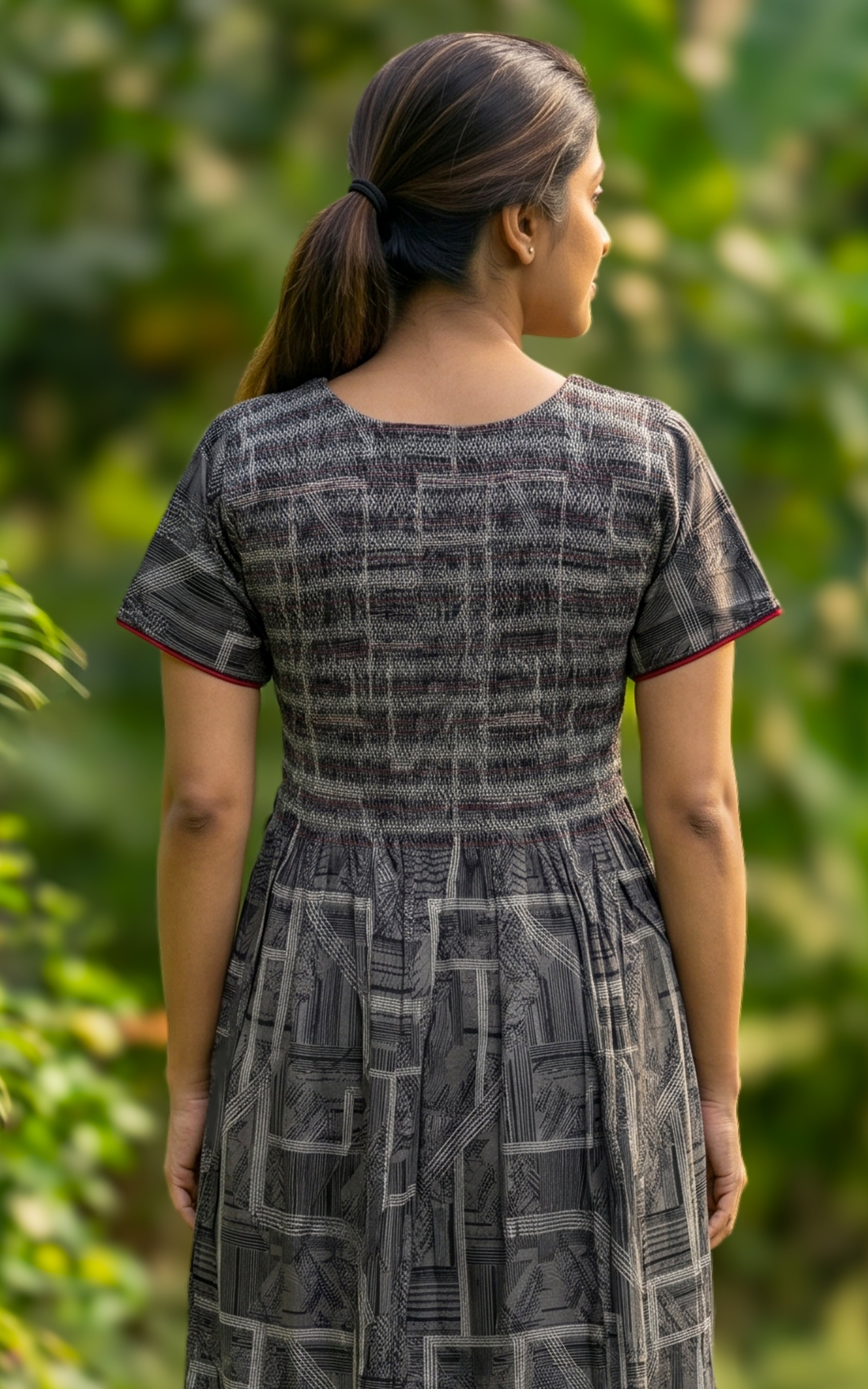 Cotton Straight Fit Nighty-160SS8