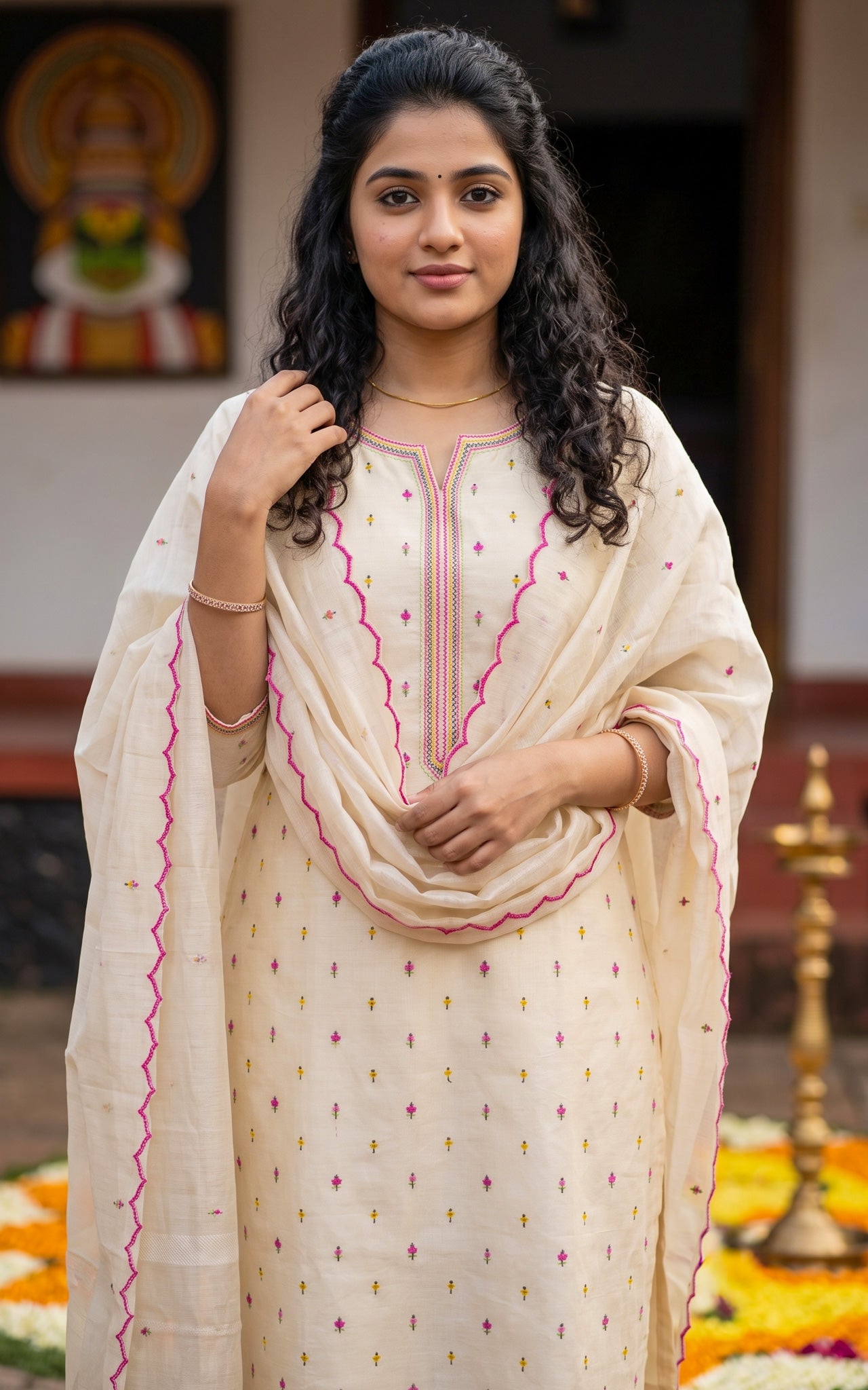 Anizham (Kurti+Pant+Dupatta)