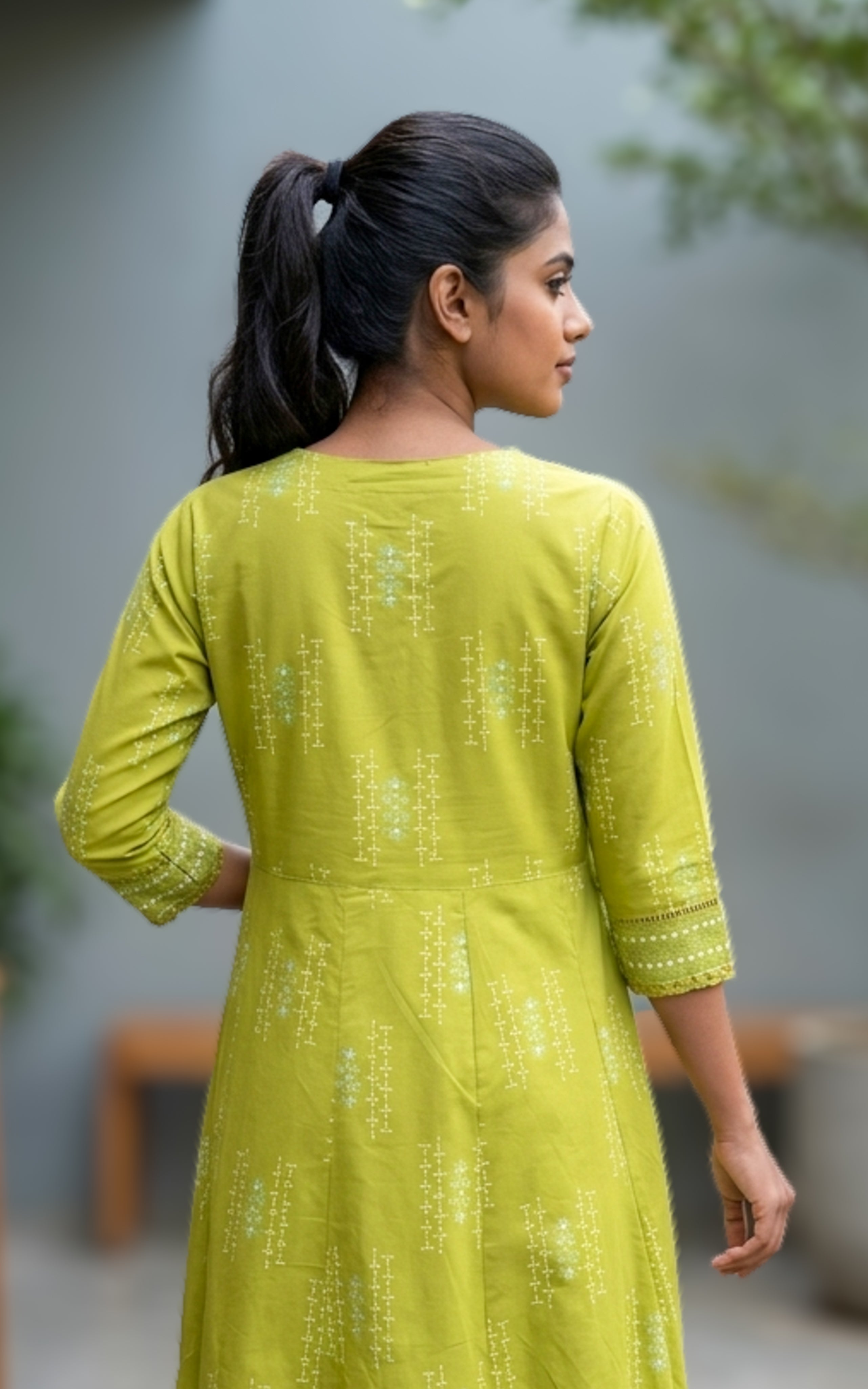 Sharmila Mehandi Green (Kurti+Pant+Dupatta)