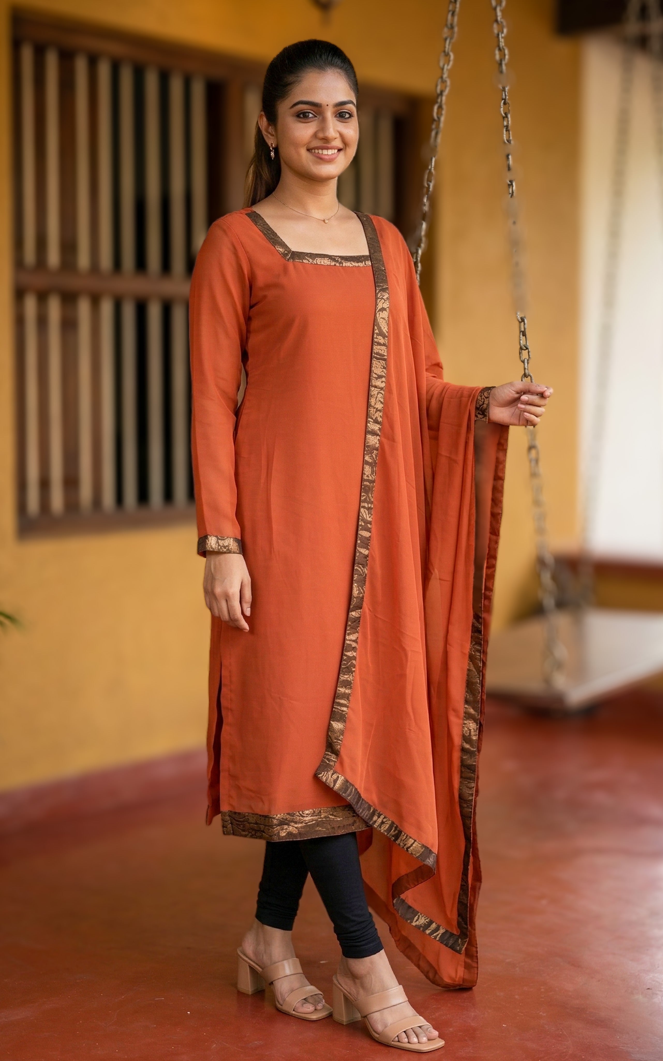 Parthen Rasithen Laila 2 (Kurti+Dupatta)