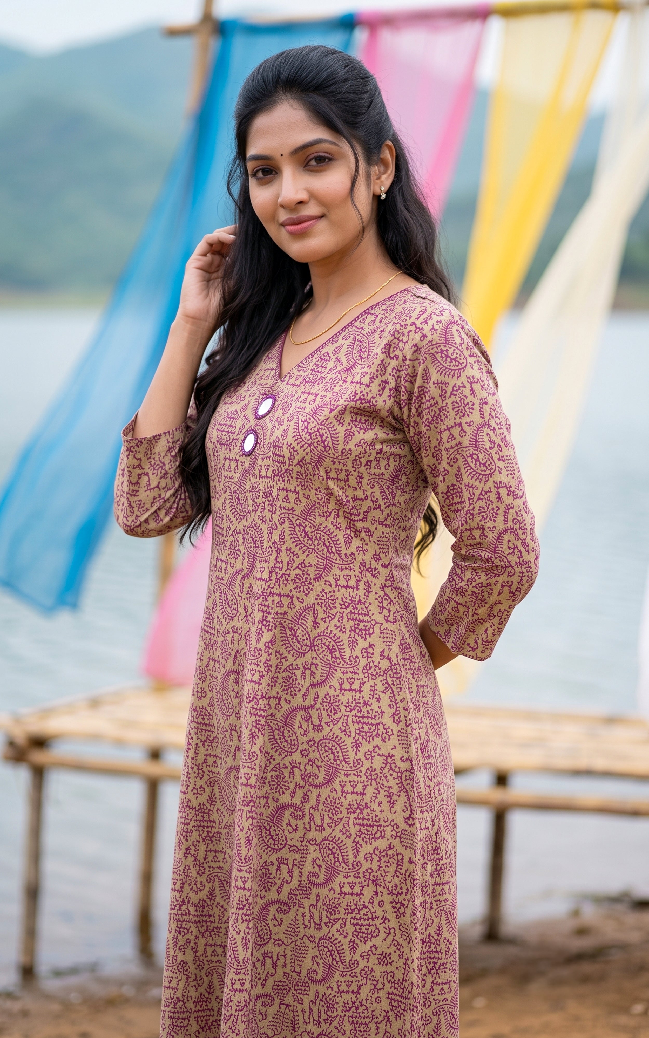 Poovidhal Burgundy