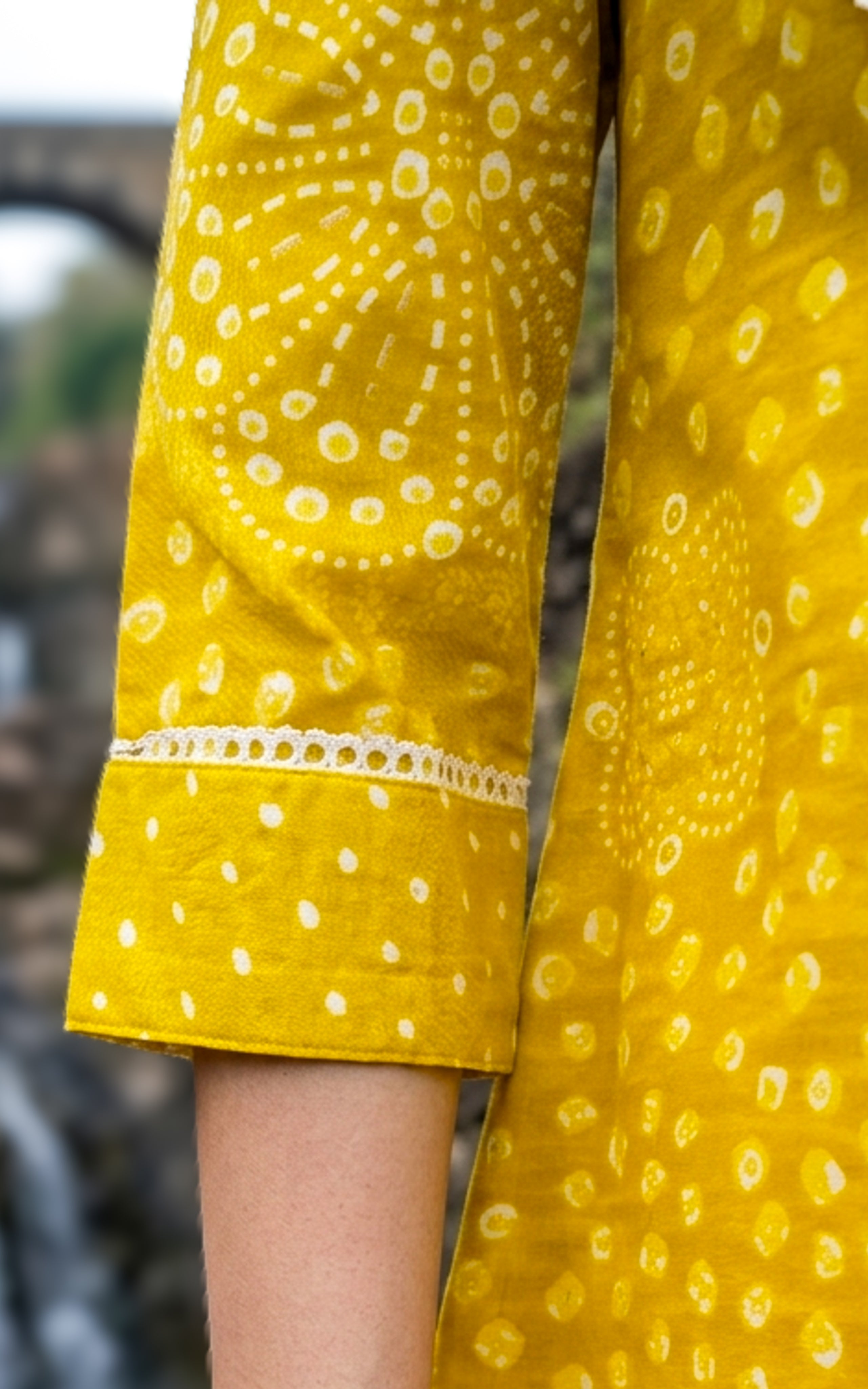 Elegant straight cut cotton kurti for women