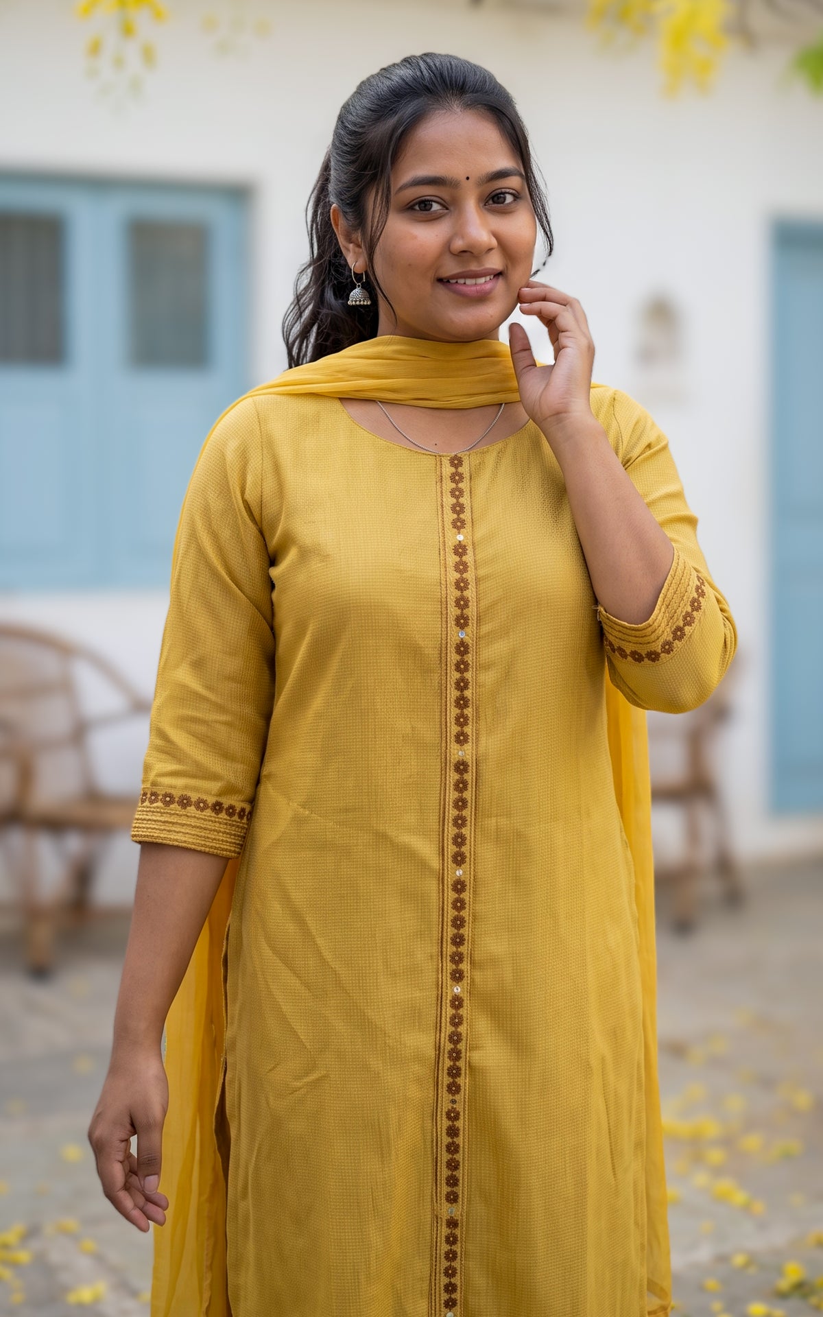 Nayana (Kurti+Pant+Dupatta)