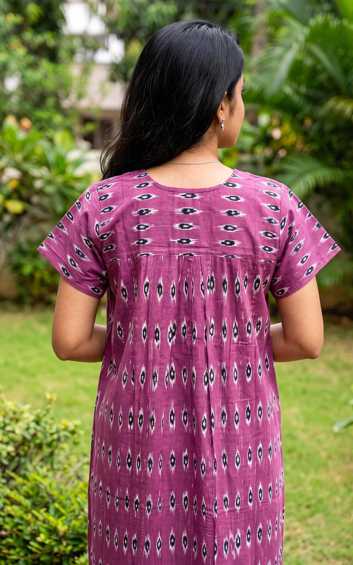 Cotton Straight Fit Nighty-165SS14B