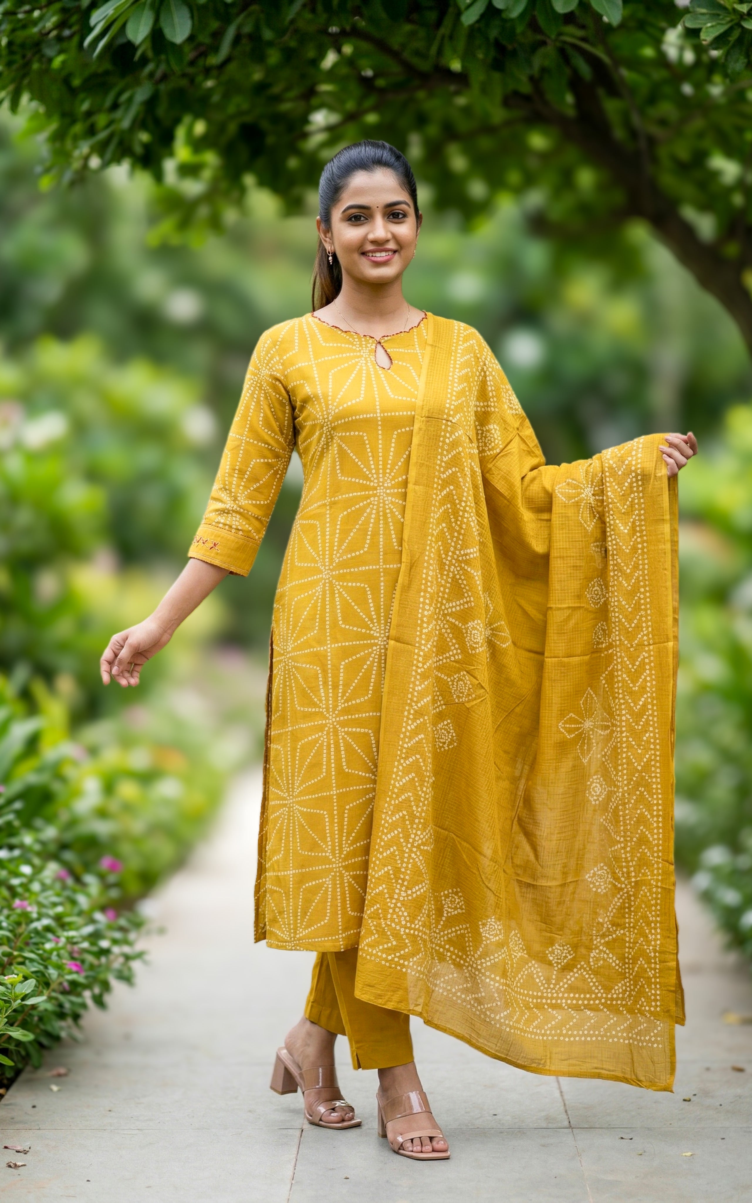 Cotton Kurti Set for women's