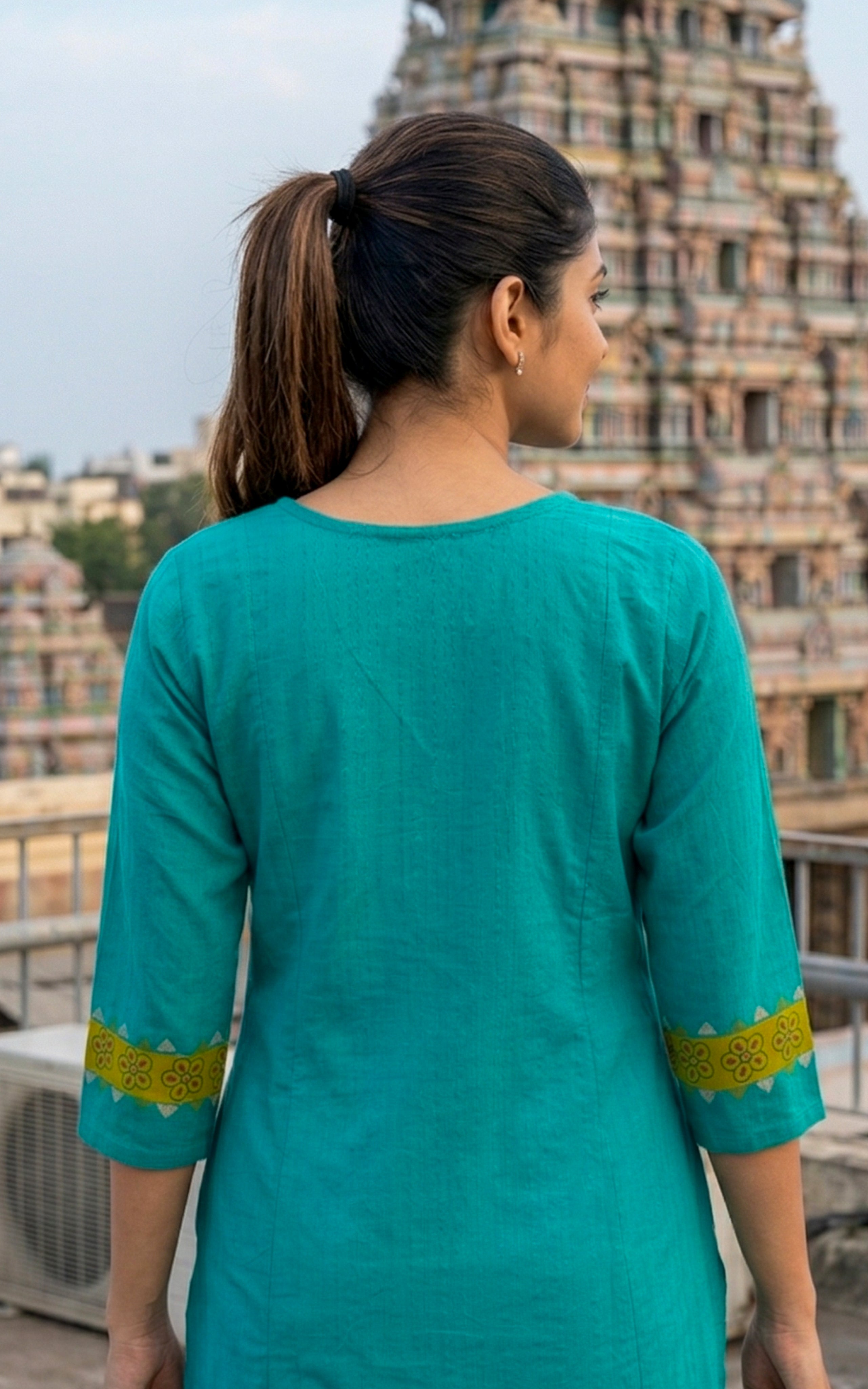 Nishitha Handblock (Kurti+Pant+Dupatta)