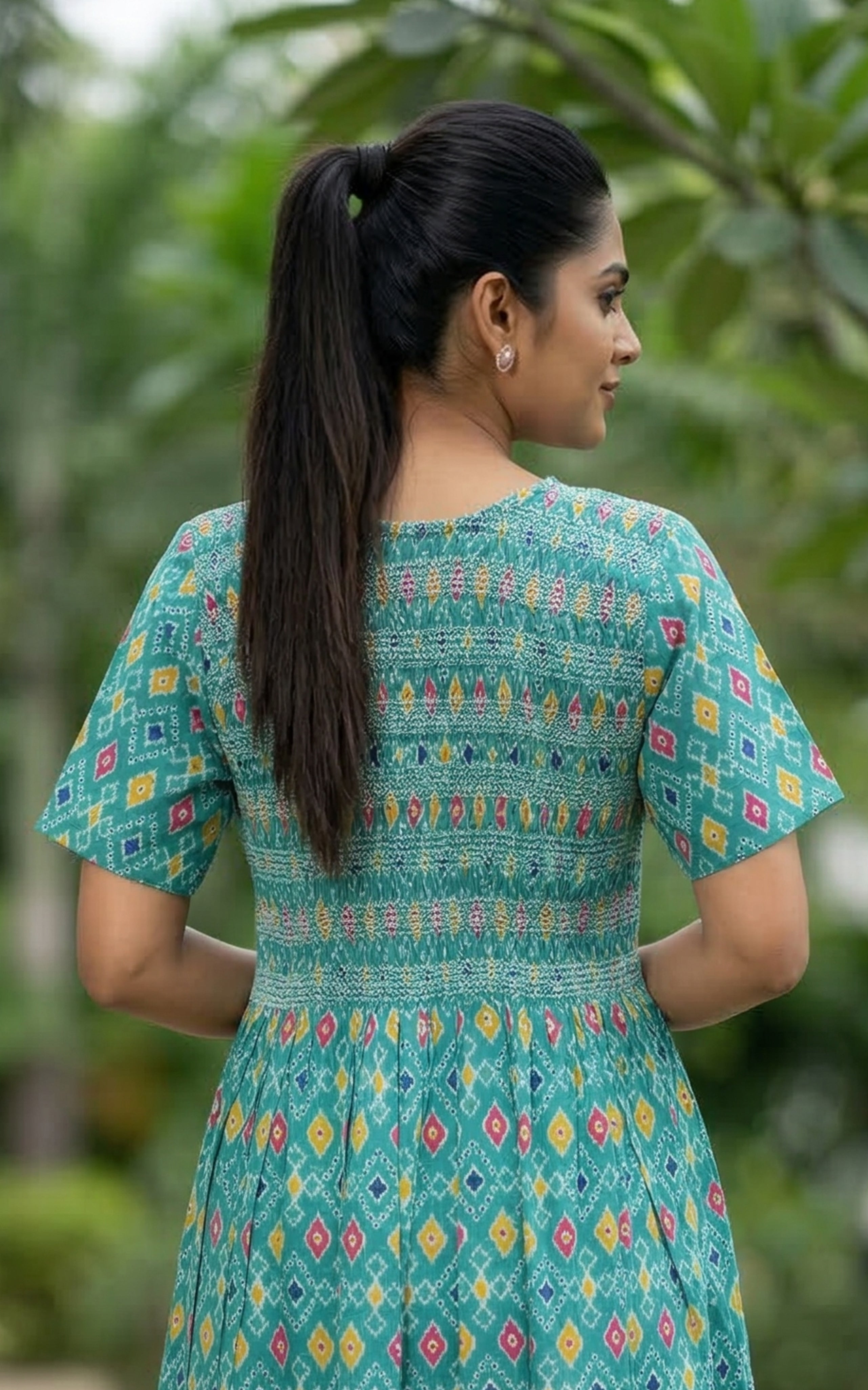 Cotton Straight Fit Nighty-159SS20B
