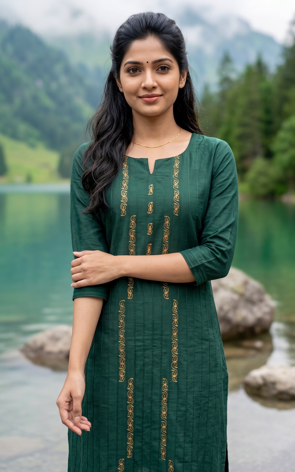 Jovika Dark Green