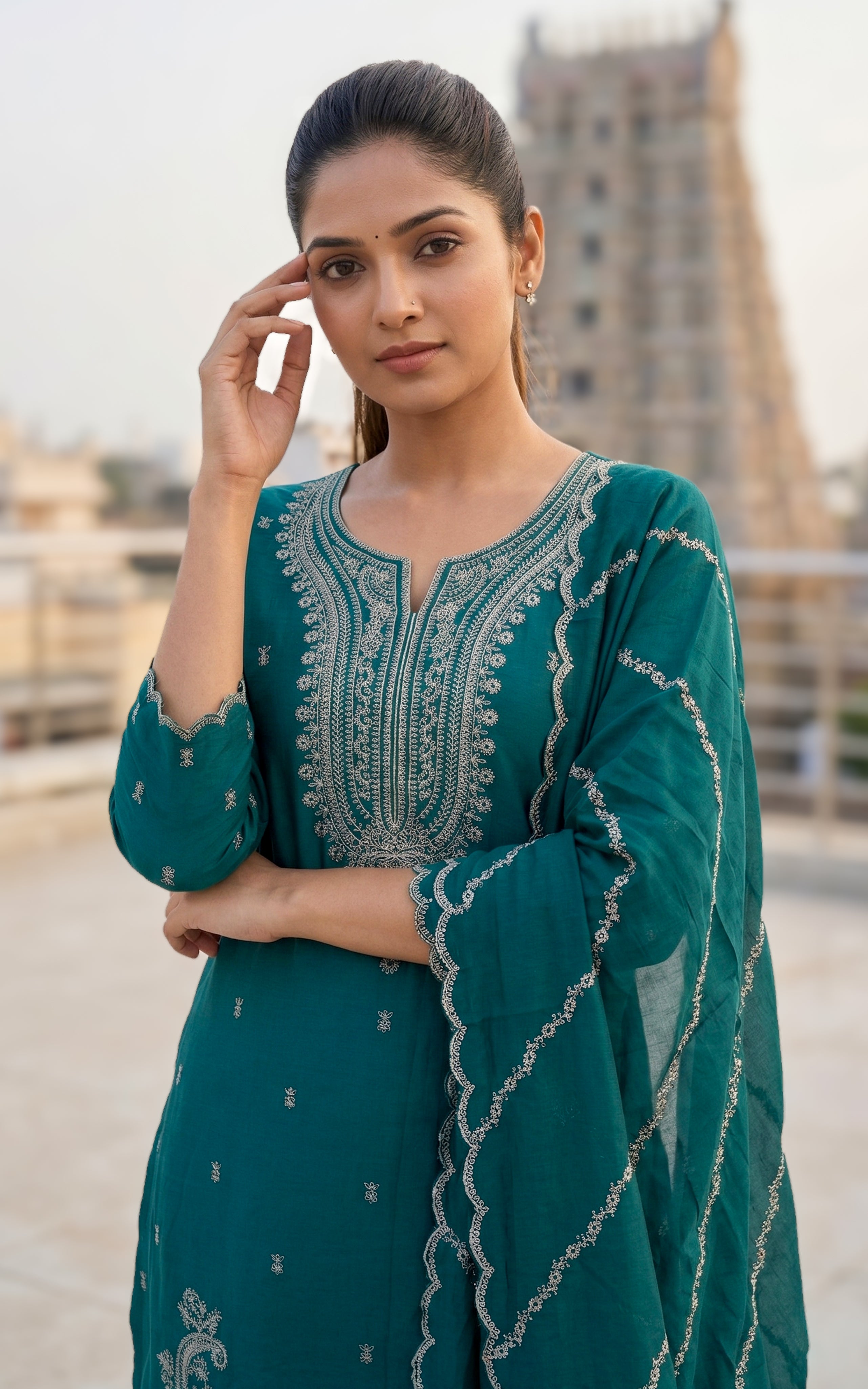 Angel (Kurti+Pant+Dupatta)