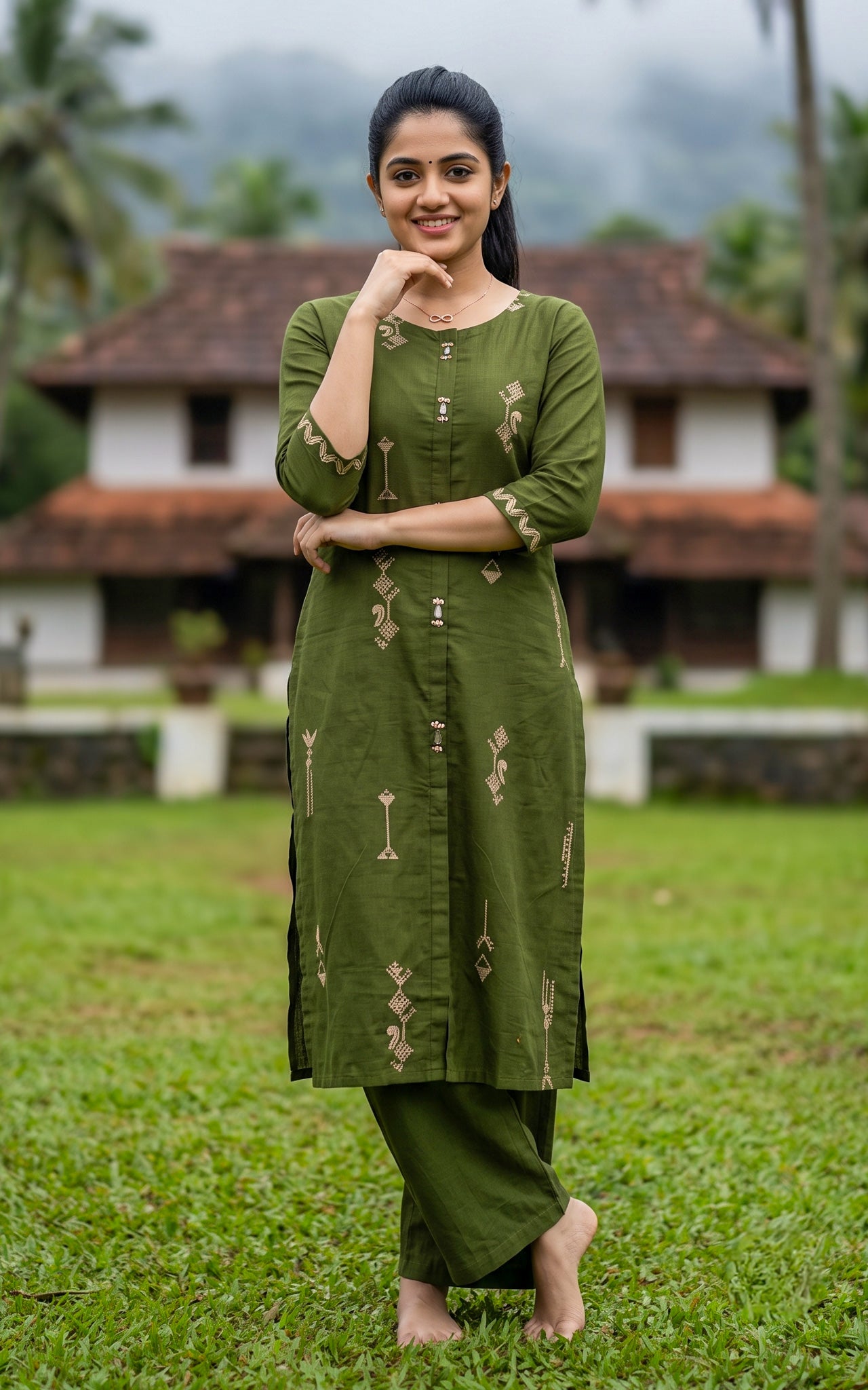 Anitha A (Kurti+Pant)