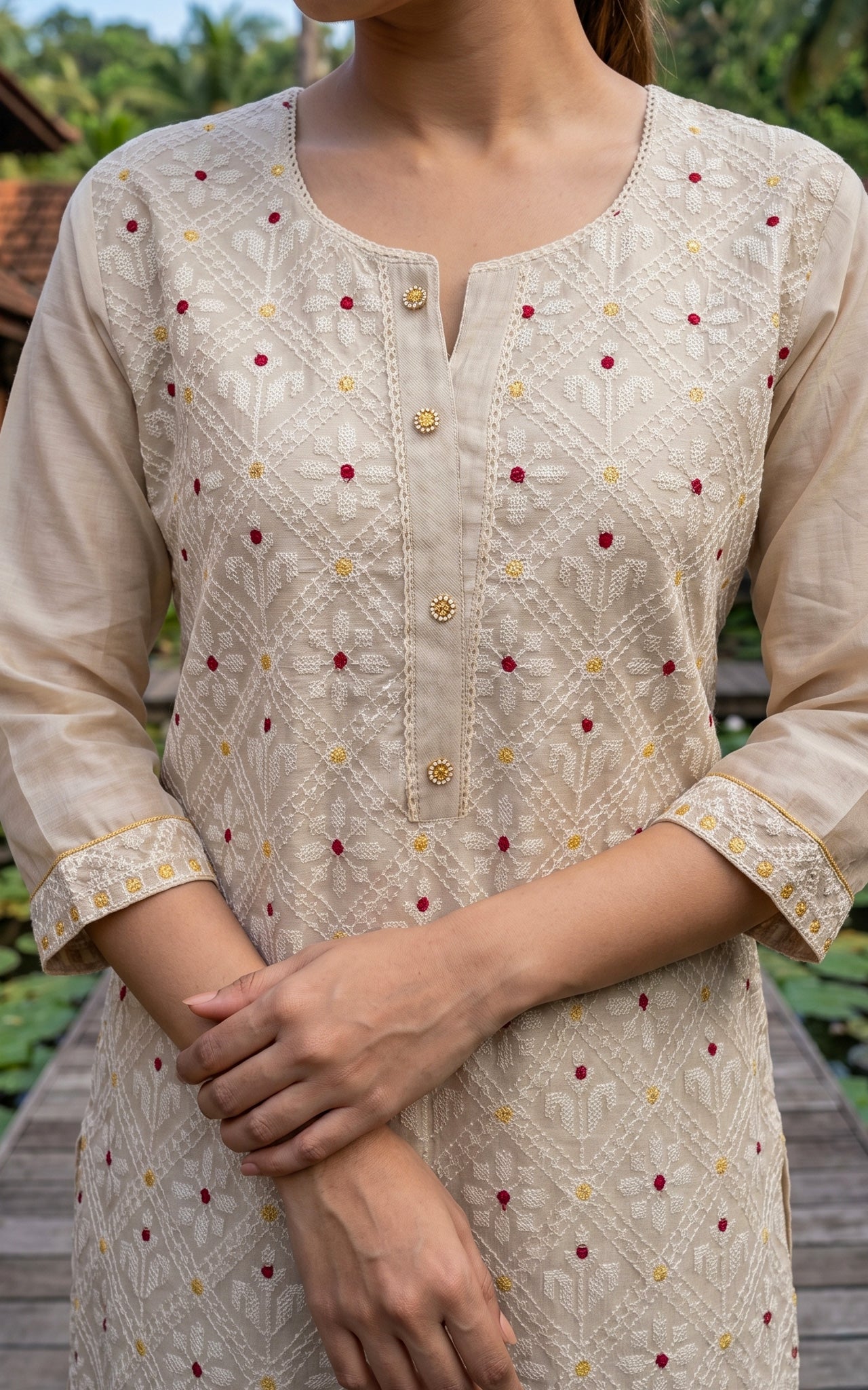 Rajakumari B (Kurti+Pant+Dupatta)