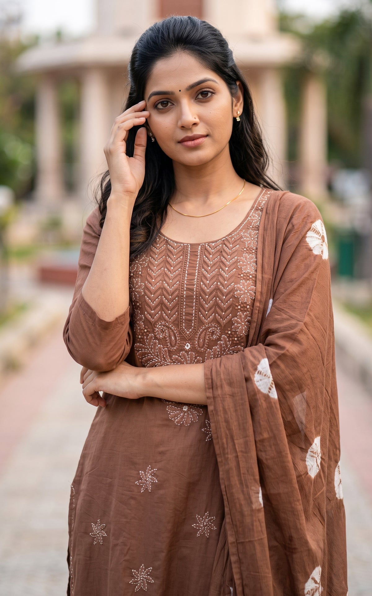 Magizh (Kurti+Pant+Dupatta)