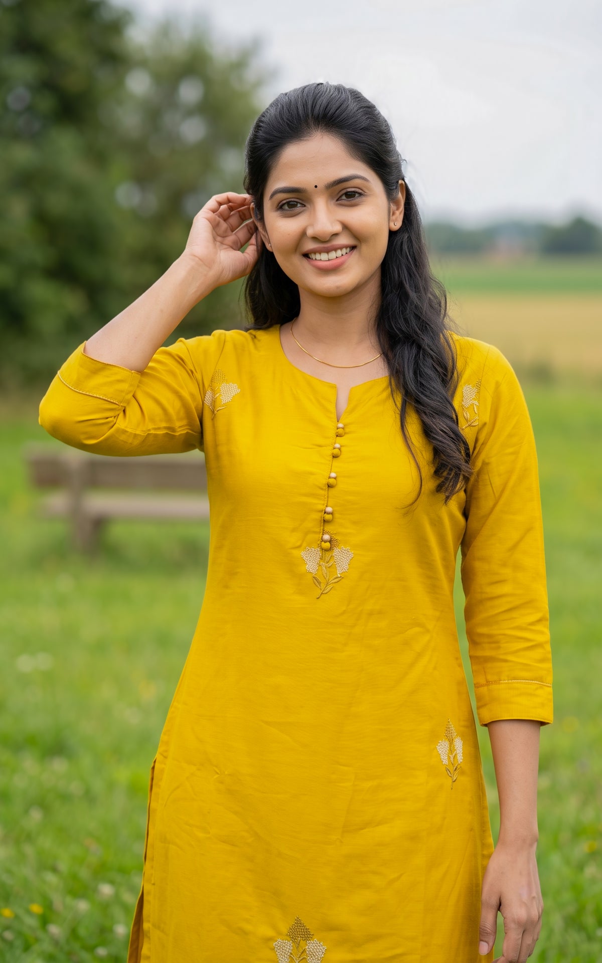 Yashodha Lemon Yellow