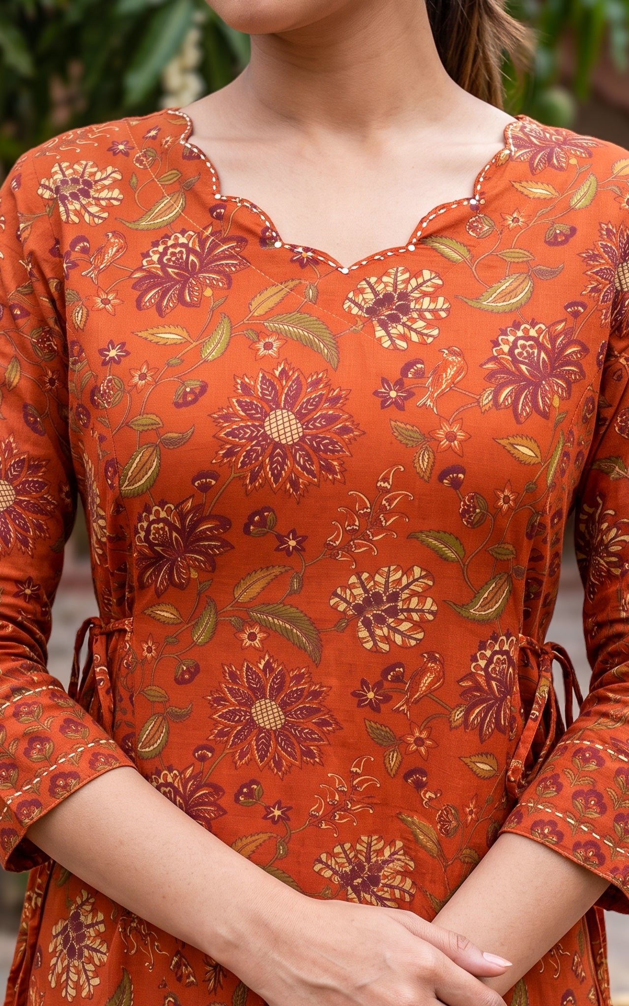 Anuradha B (Kurti+Pant+Dupatta)
