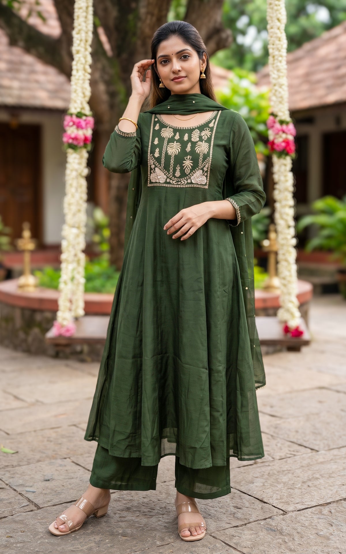 Olimathi (Kurti+Pant+Dupatta)