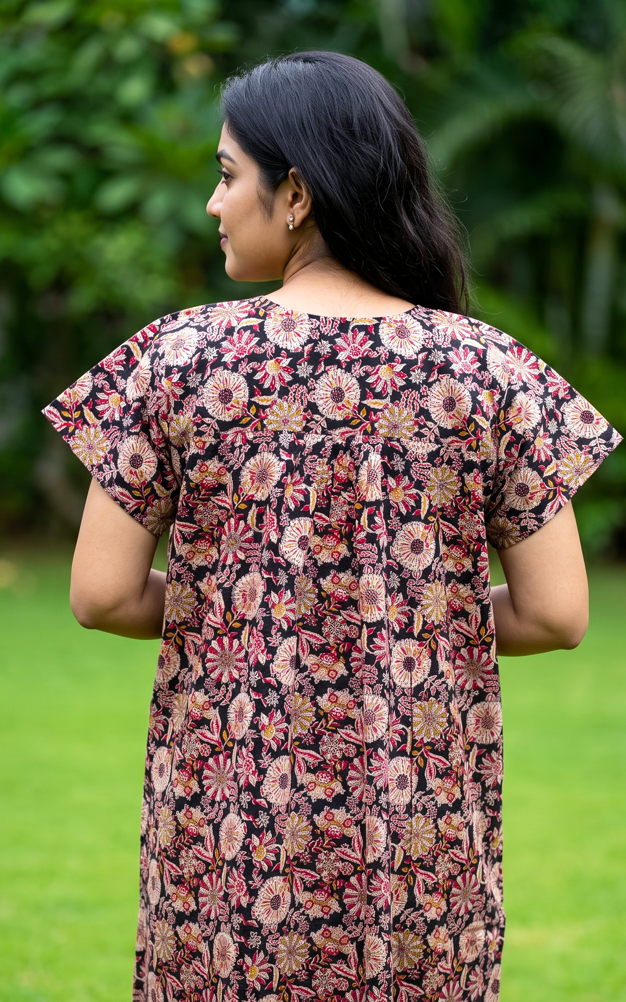 Cotton Straight Fit Nighty-164SS11A