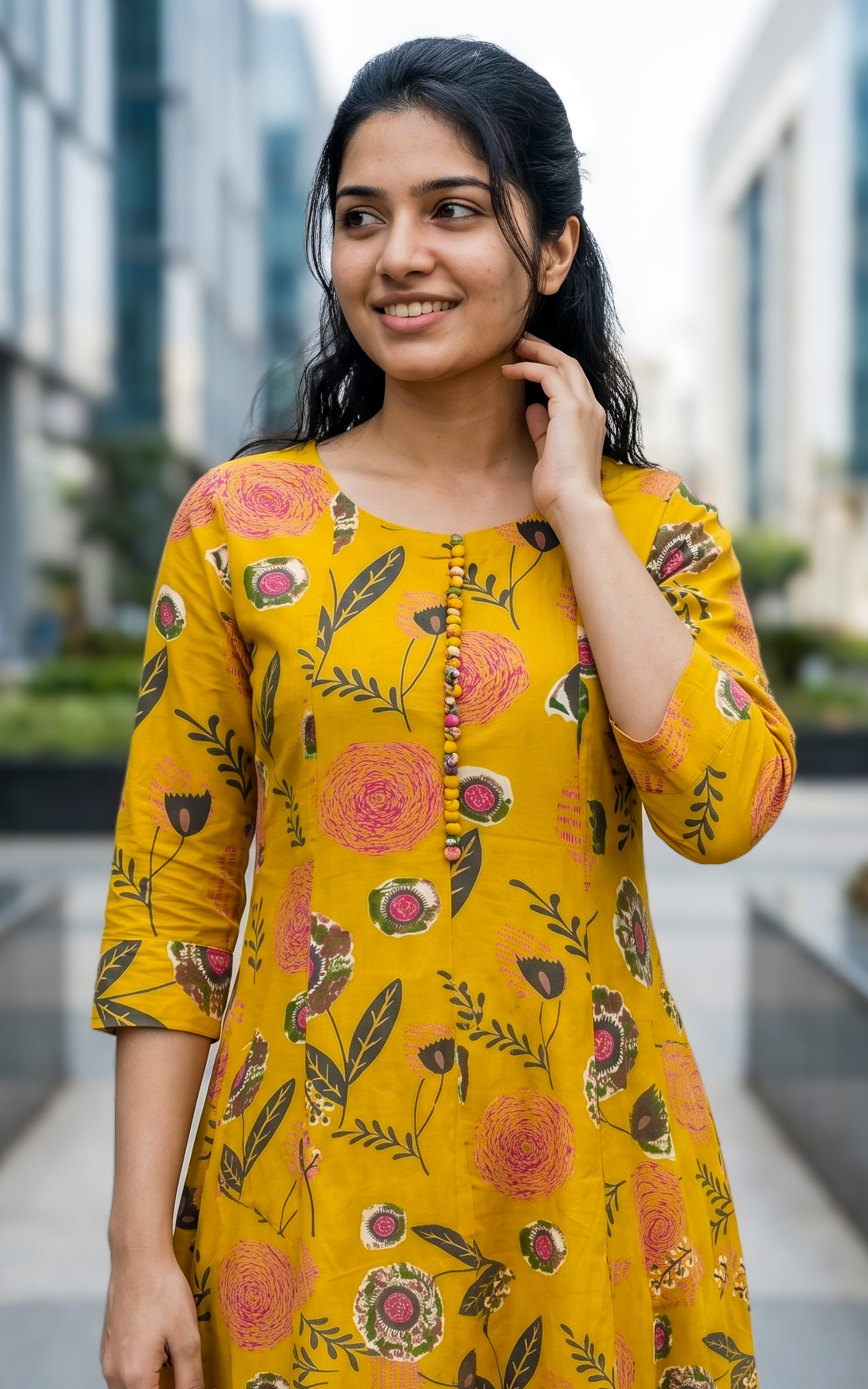 Saleema B (Kurti+Dupatta)
