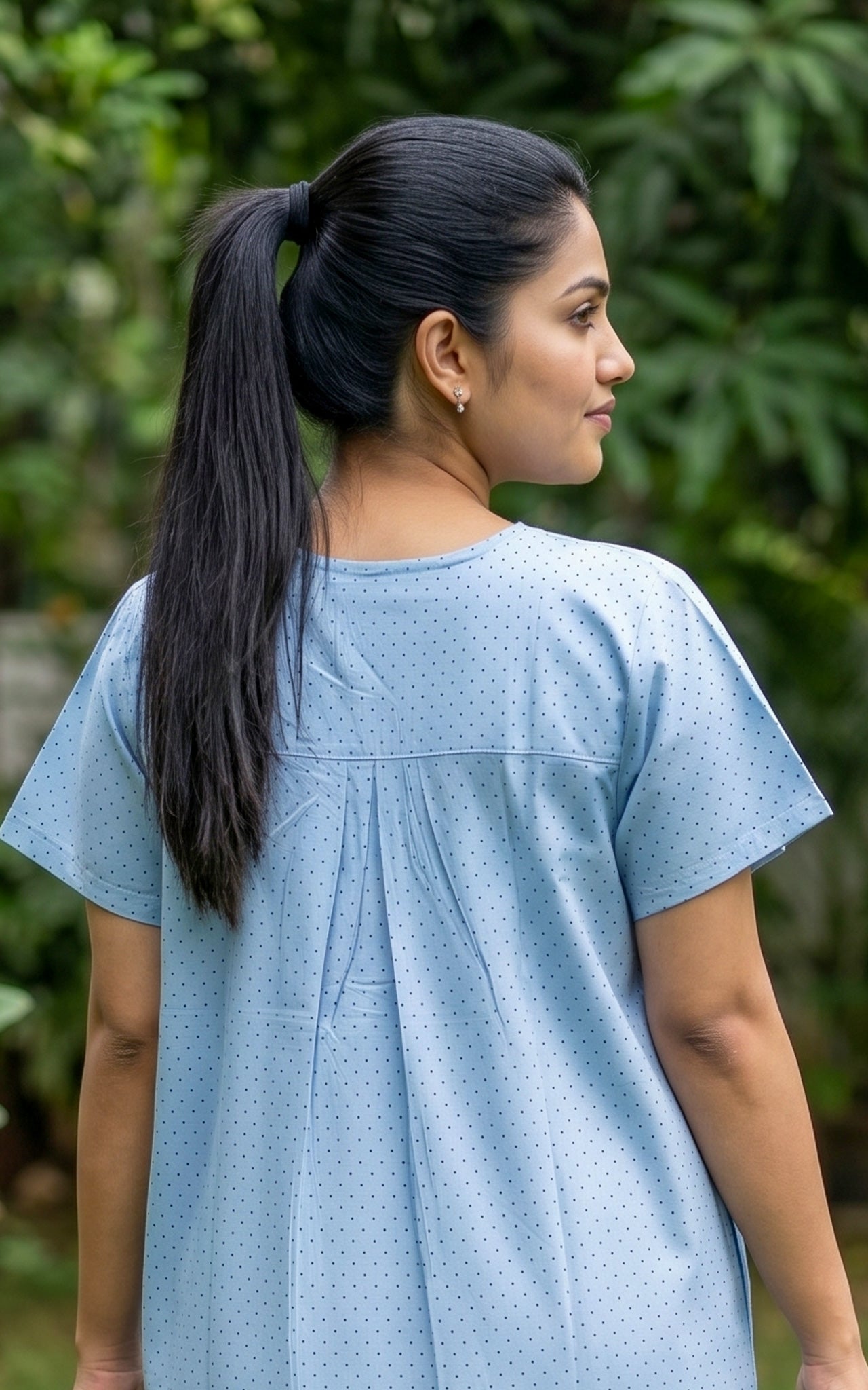 Cotton Straight Fit Nighty-162SS21