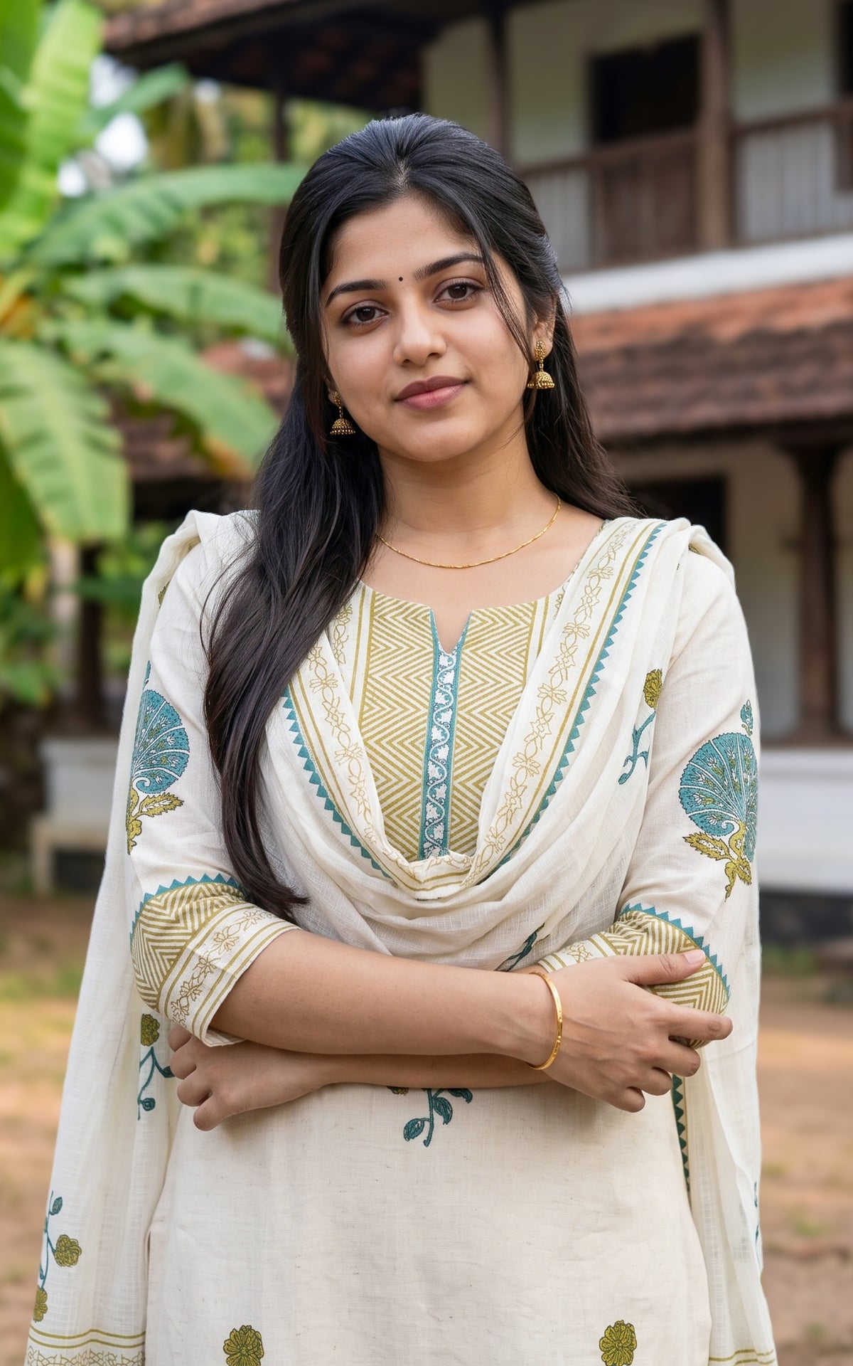 Semmalar B (Kurti+Pant+Dupatta)