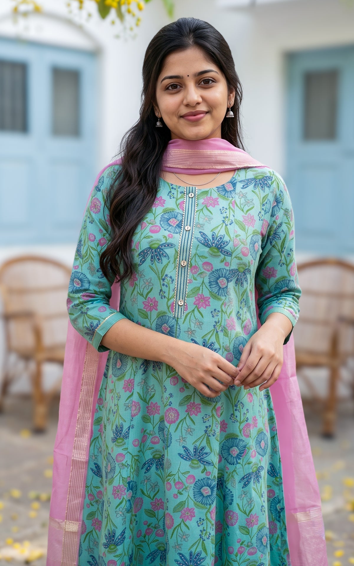 Sharvitha (Kurti+Dupatta)