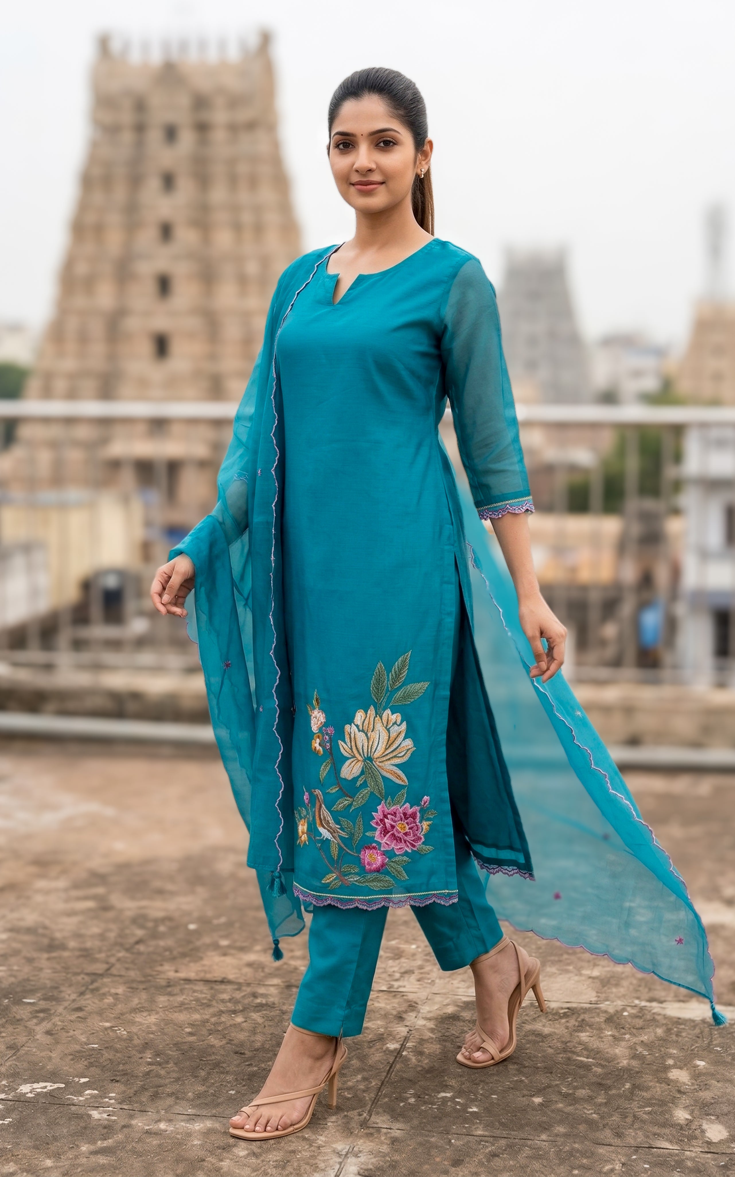 Deborah (Kurti+Dupatta)