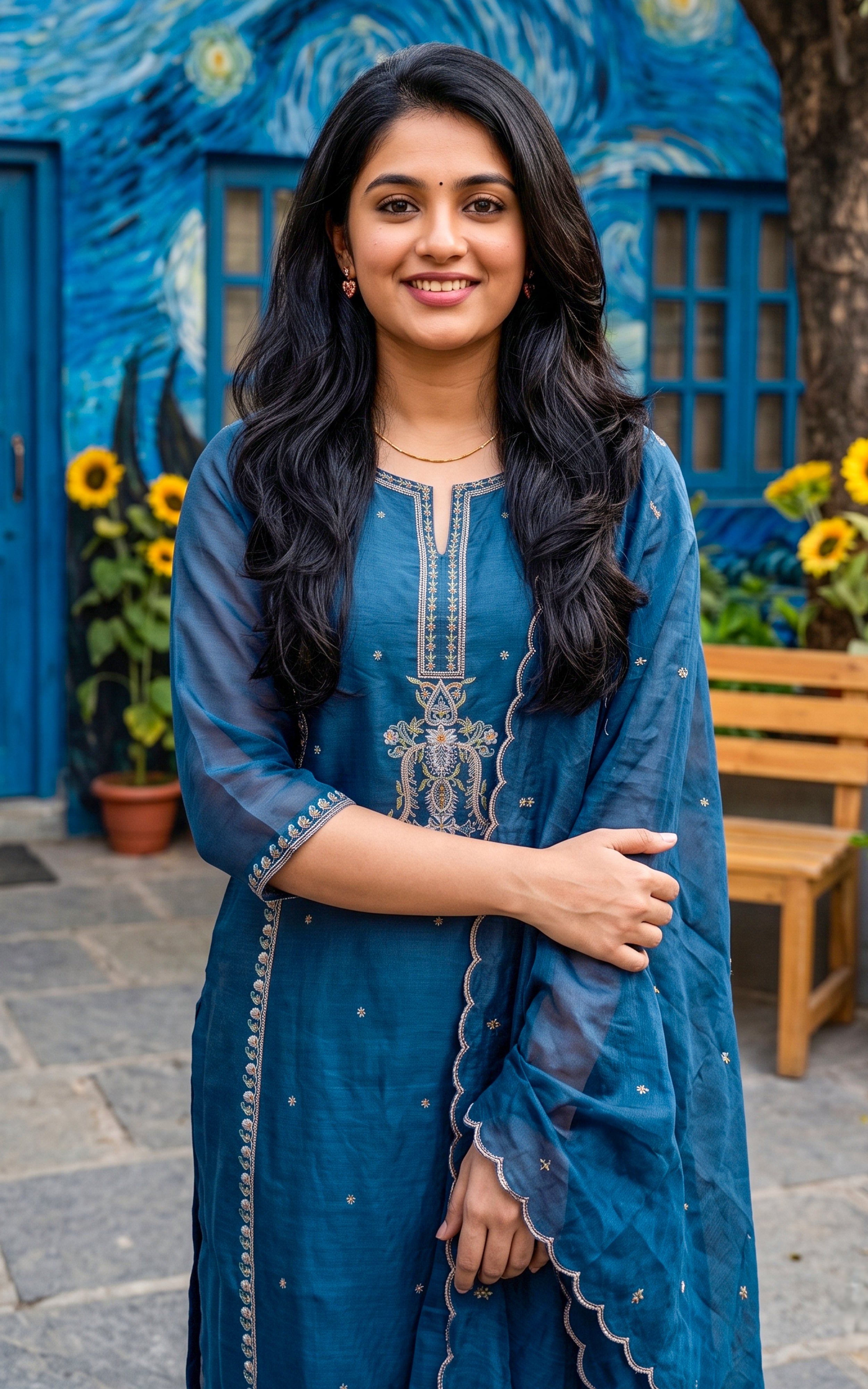 Faridha (Kurti+Pant+Dupatta)