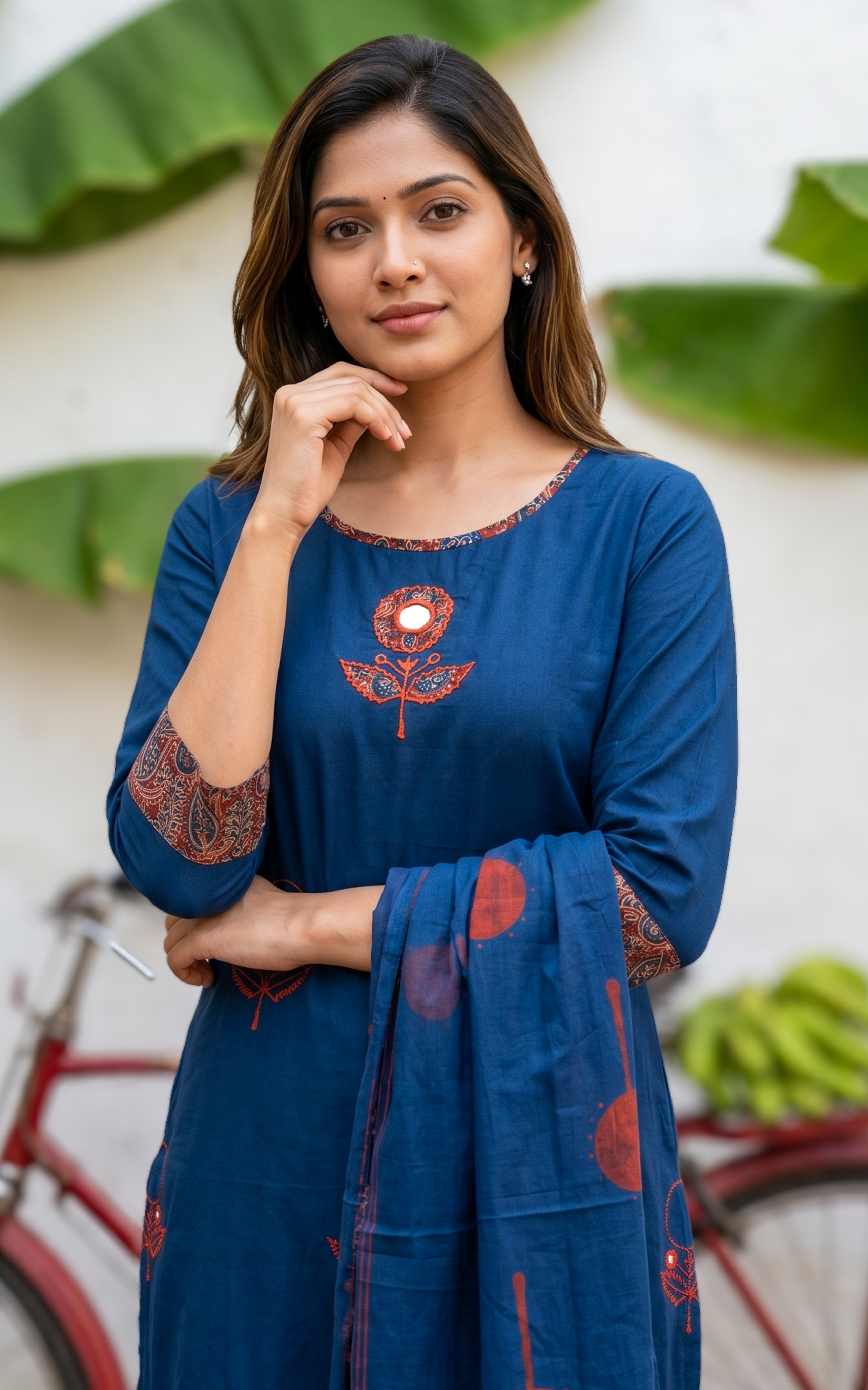 Ajantha (Kurti+Pant+Dupatta)
