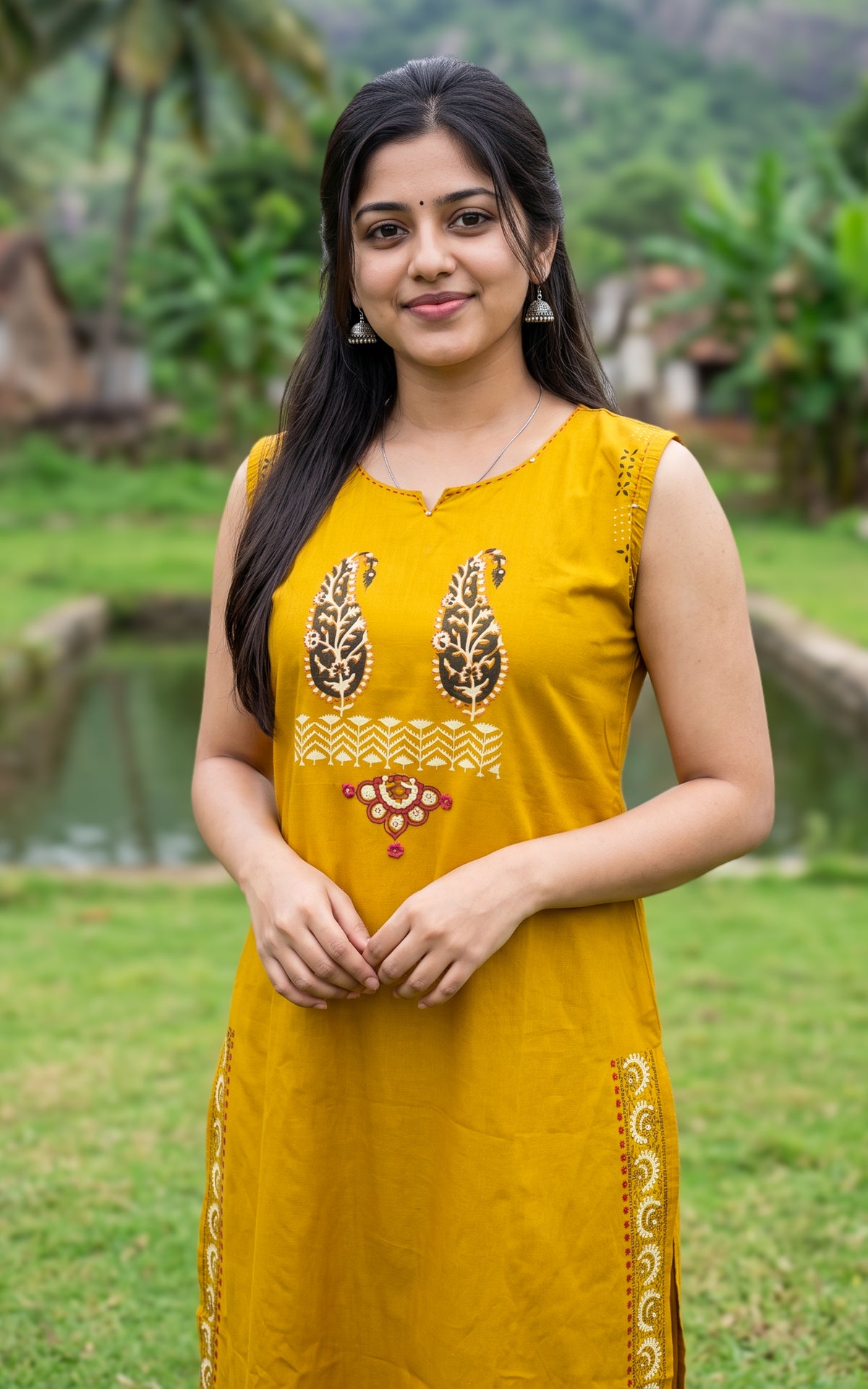 Moimalar Handblock (Kurti+Pant)