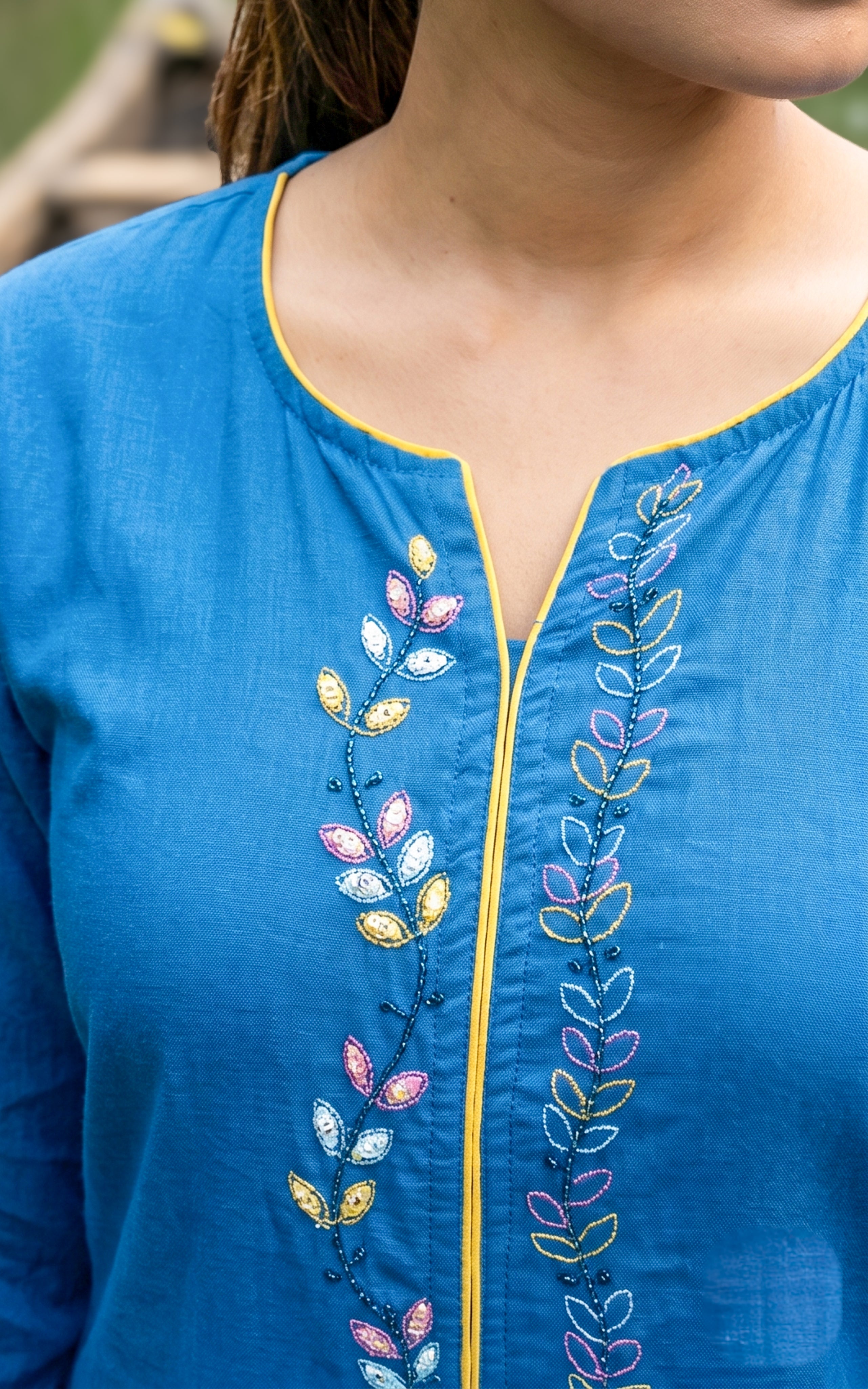 Soft fabric cotton kurti for women