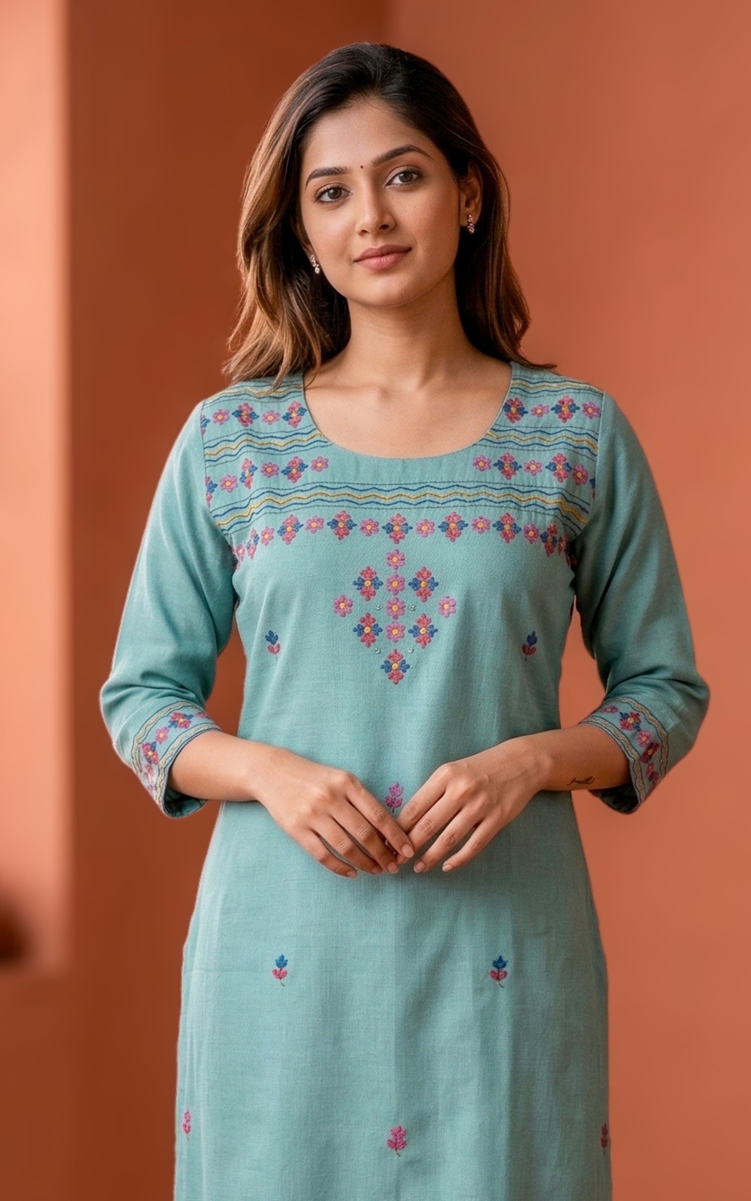 Lashitha Dusty Teal