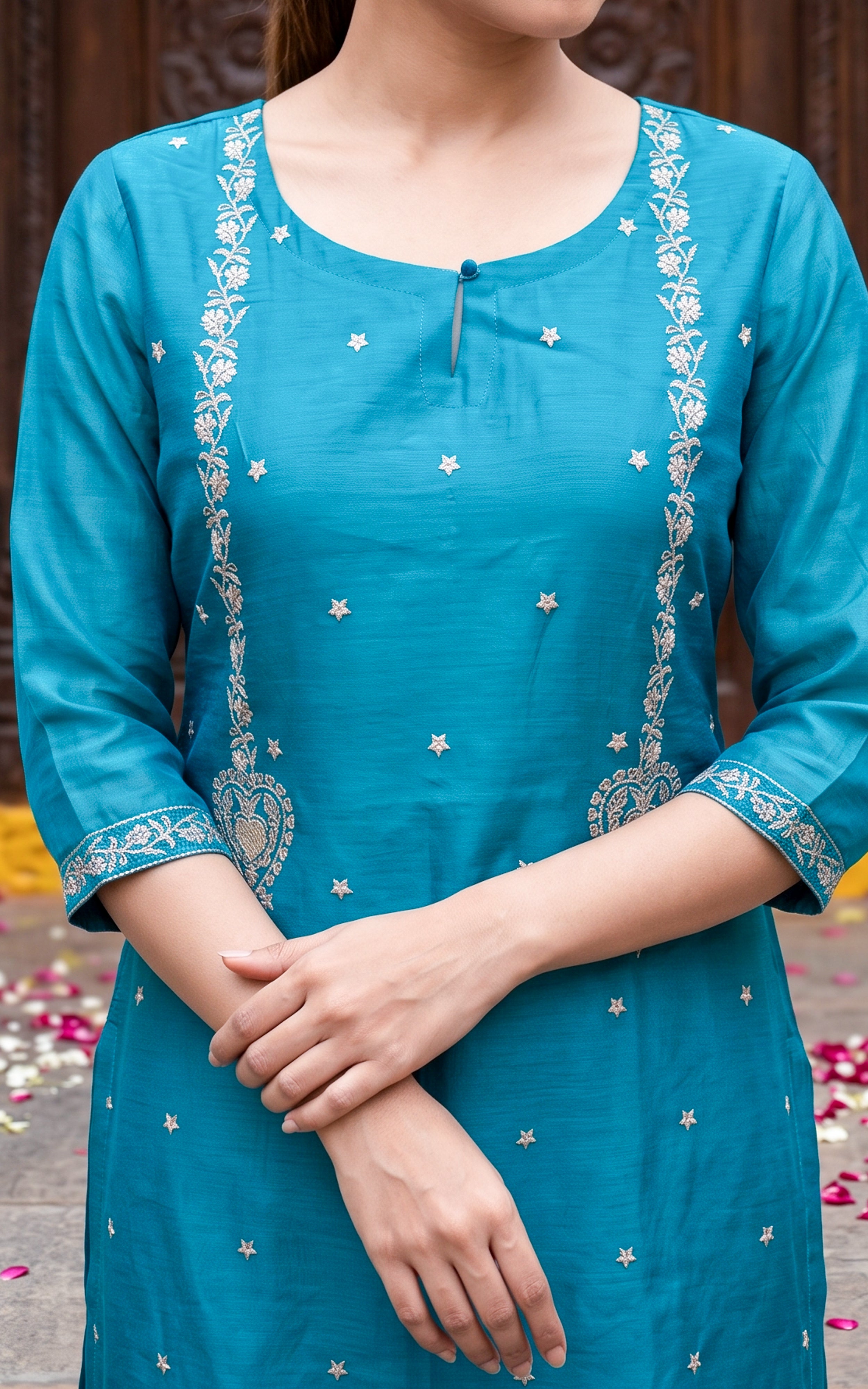 Gabriela (Kurti+Pant+Dupatta)