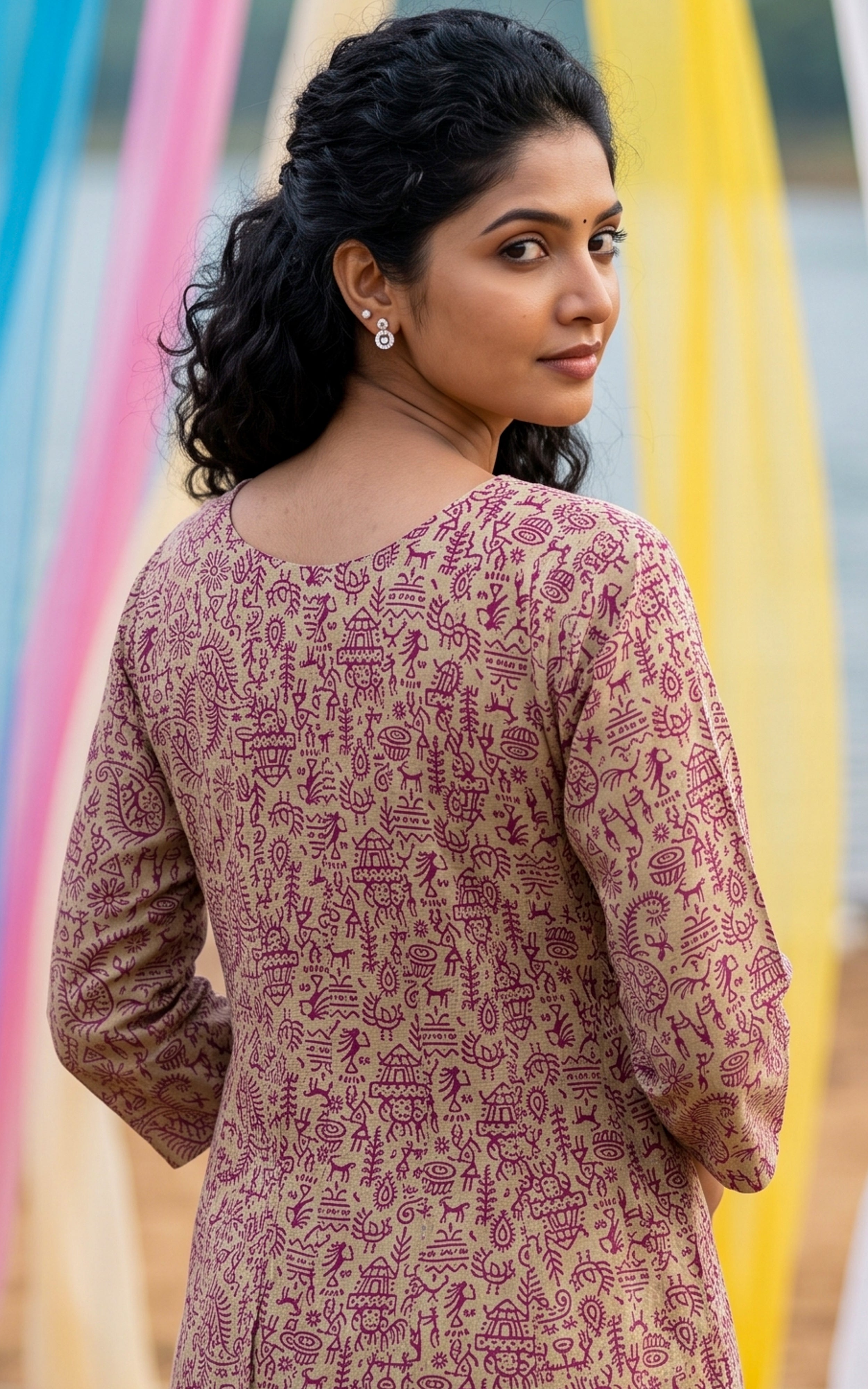 Poovidhal Burgundy
