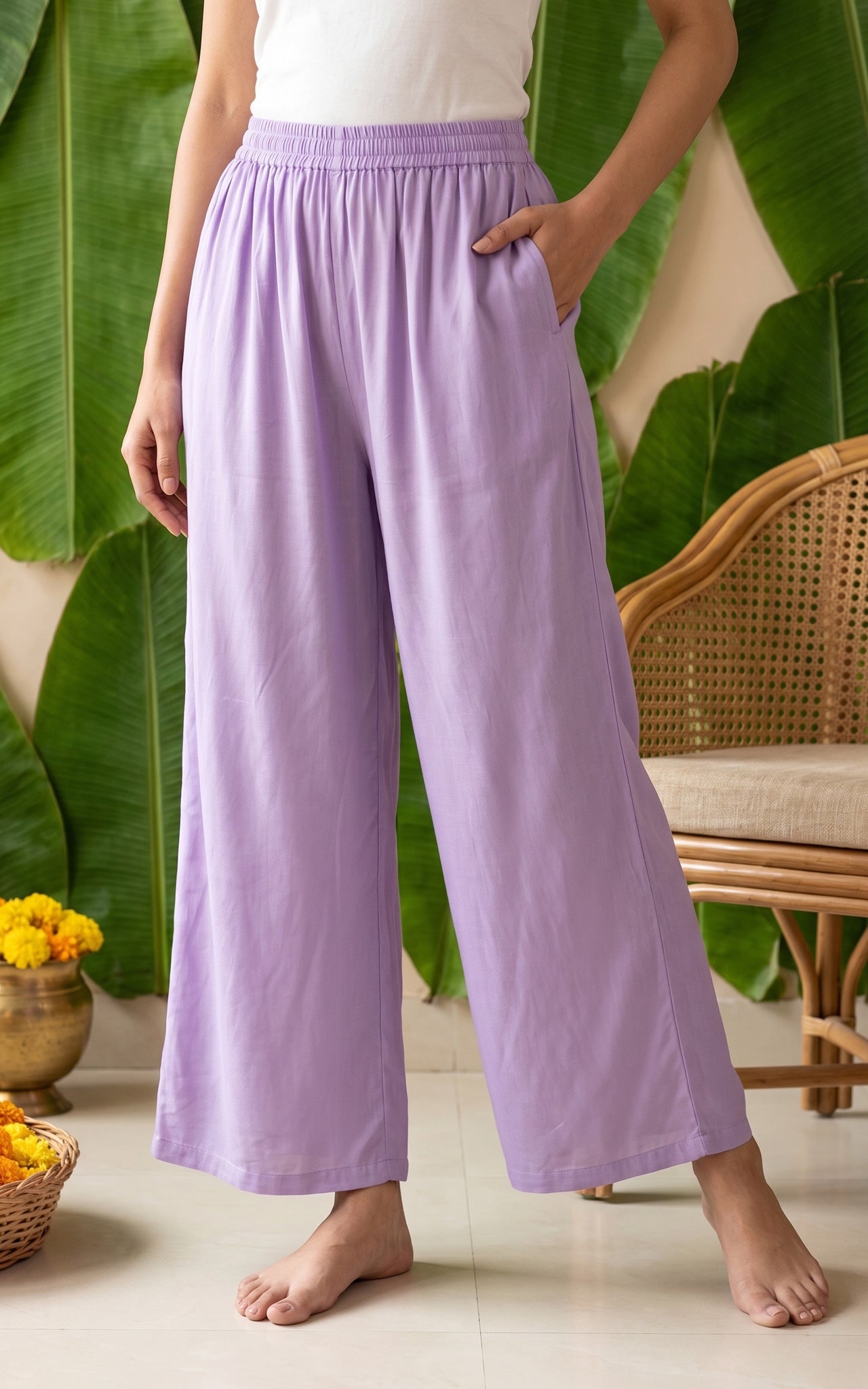 Palazzo Pant Lavender