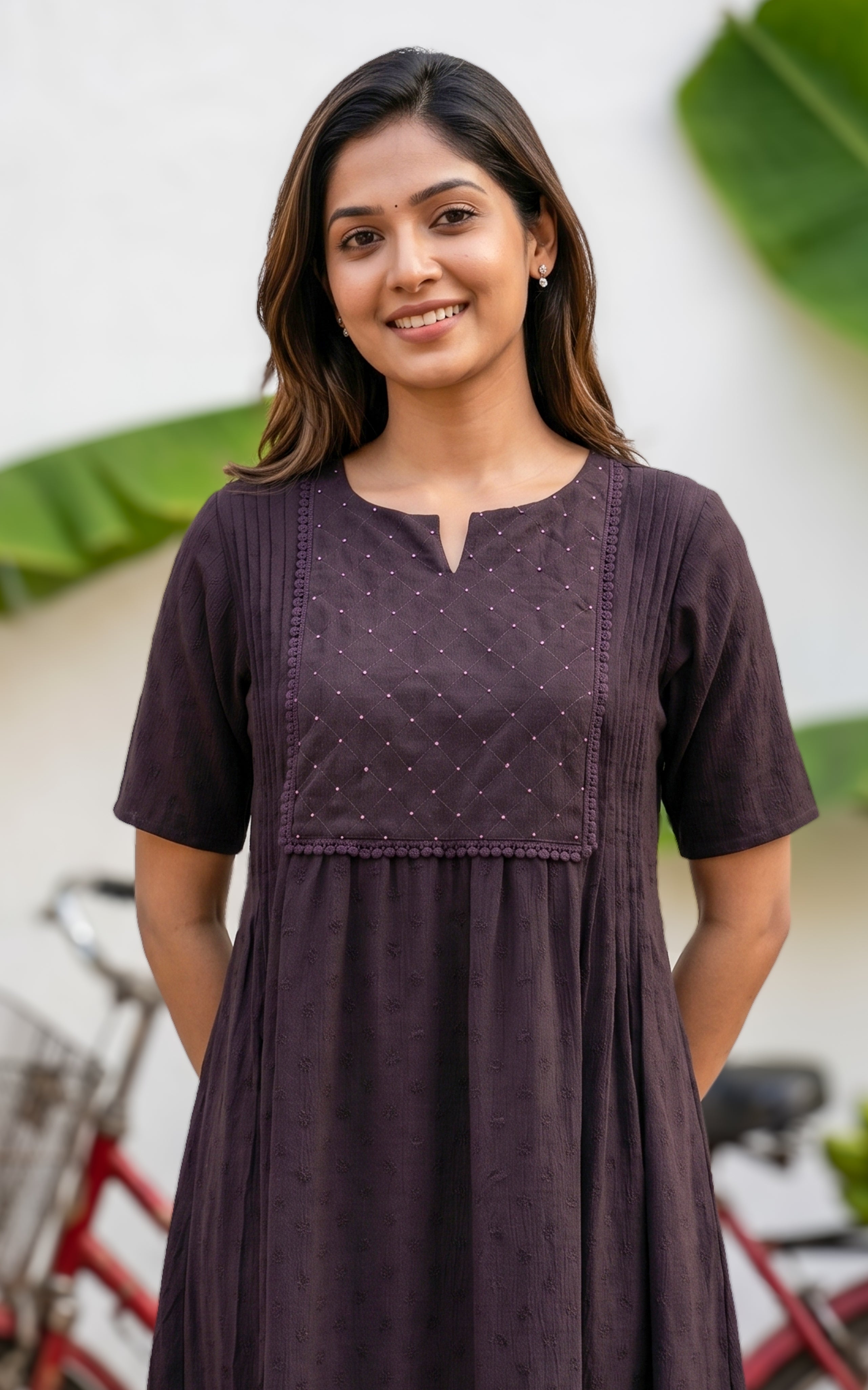 Blended Viscose Maxi For Women