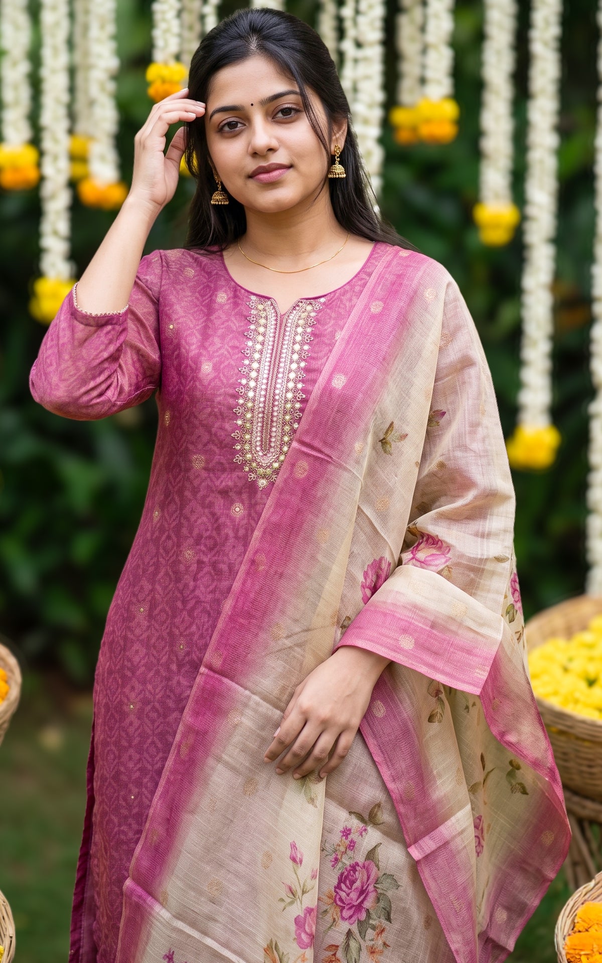 Krittika (Kurti+Pant+Dupatta)