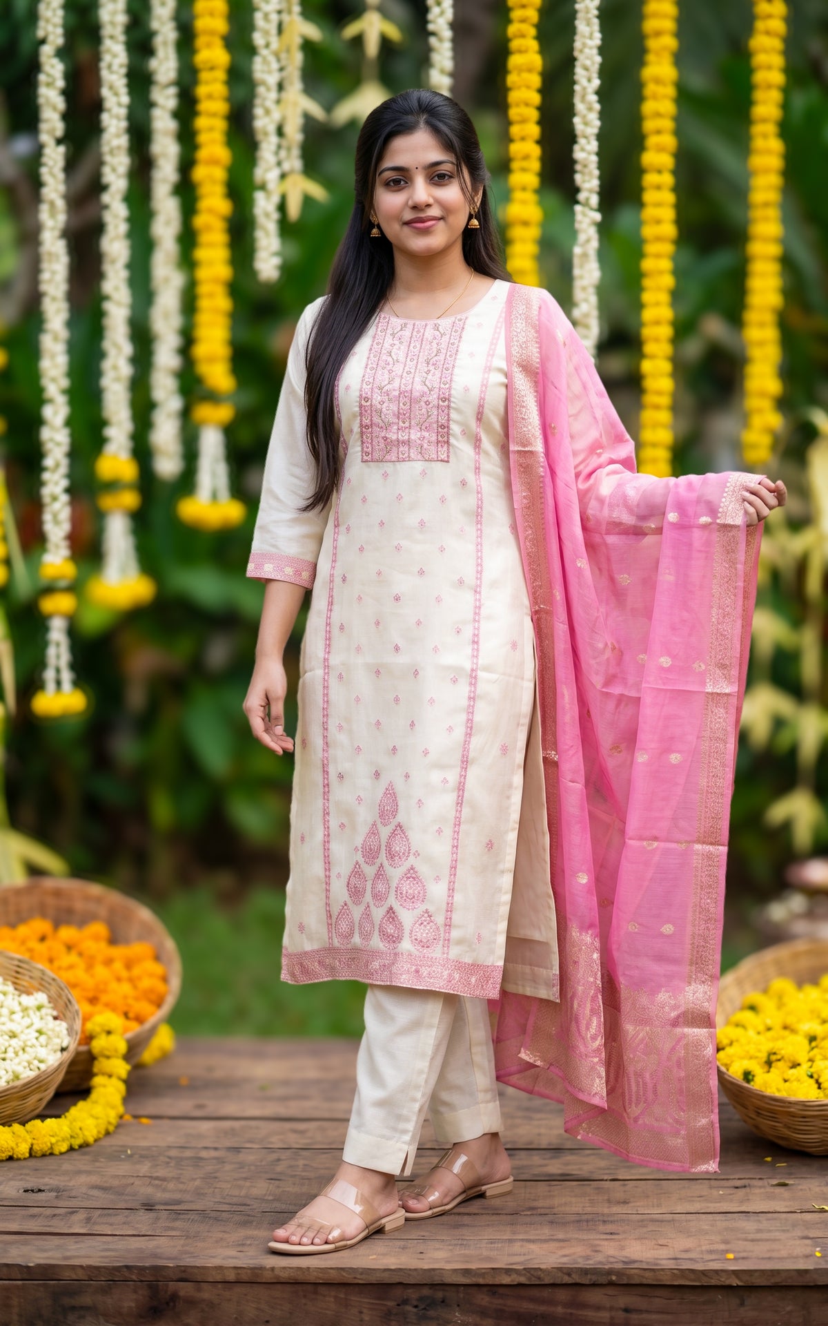 Shanvitha (Kurti+Pant+Dupatta)