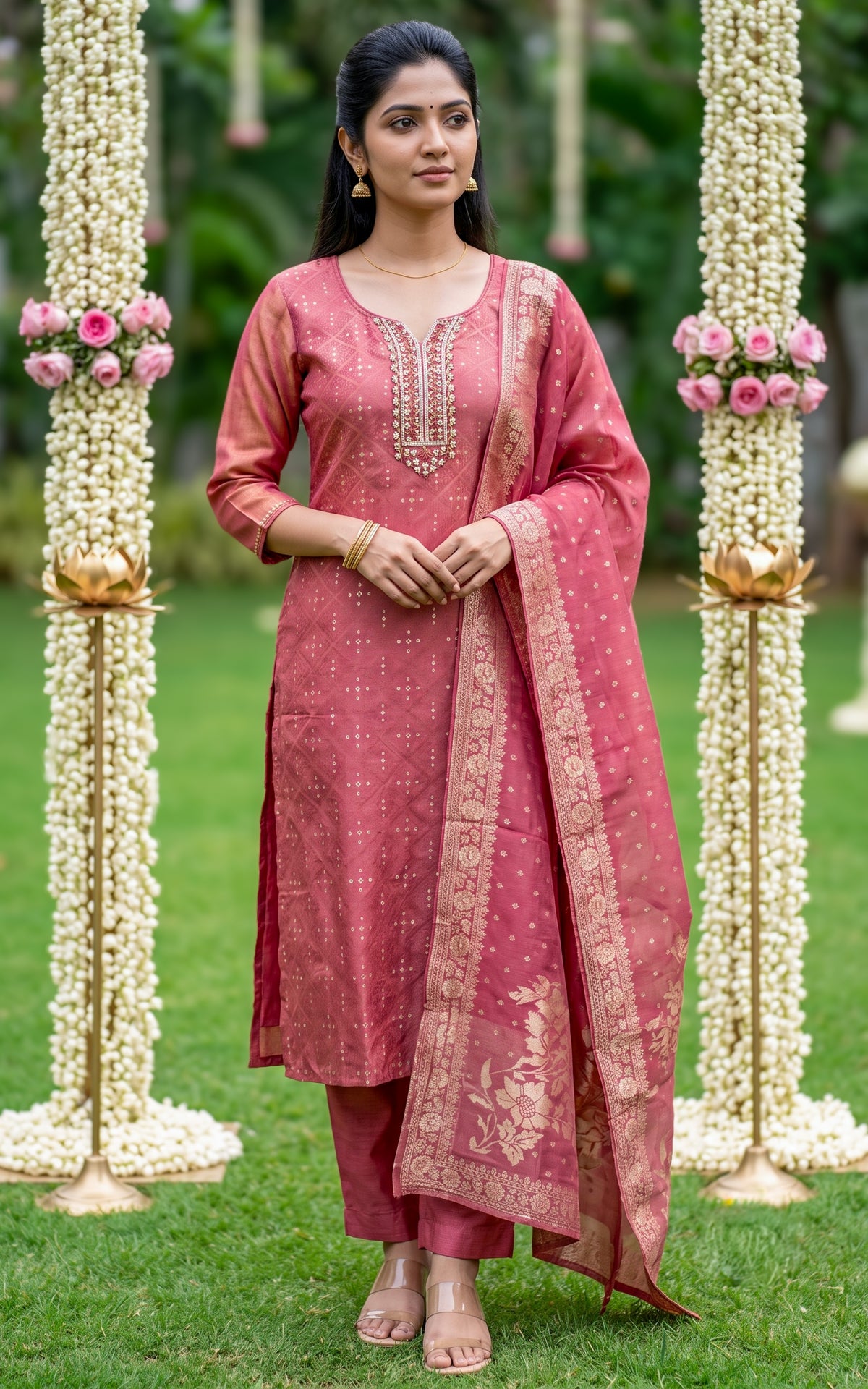 Jayasudha (Kurti+Pant+Dupatta)