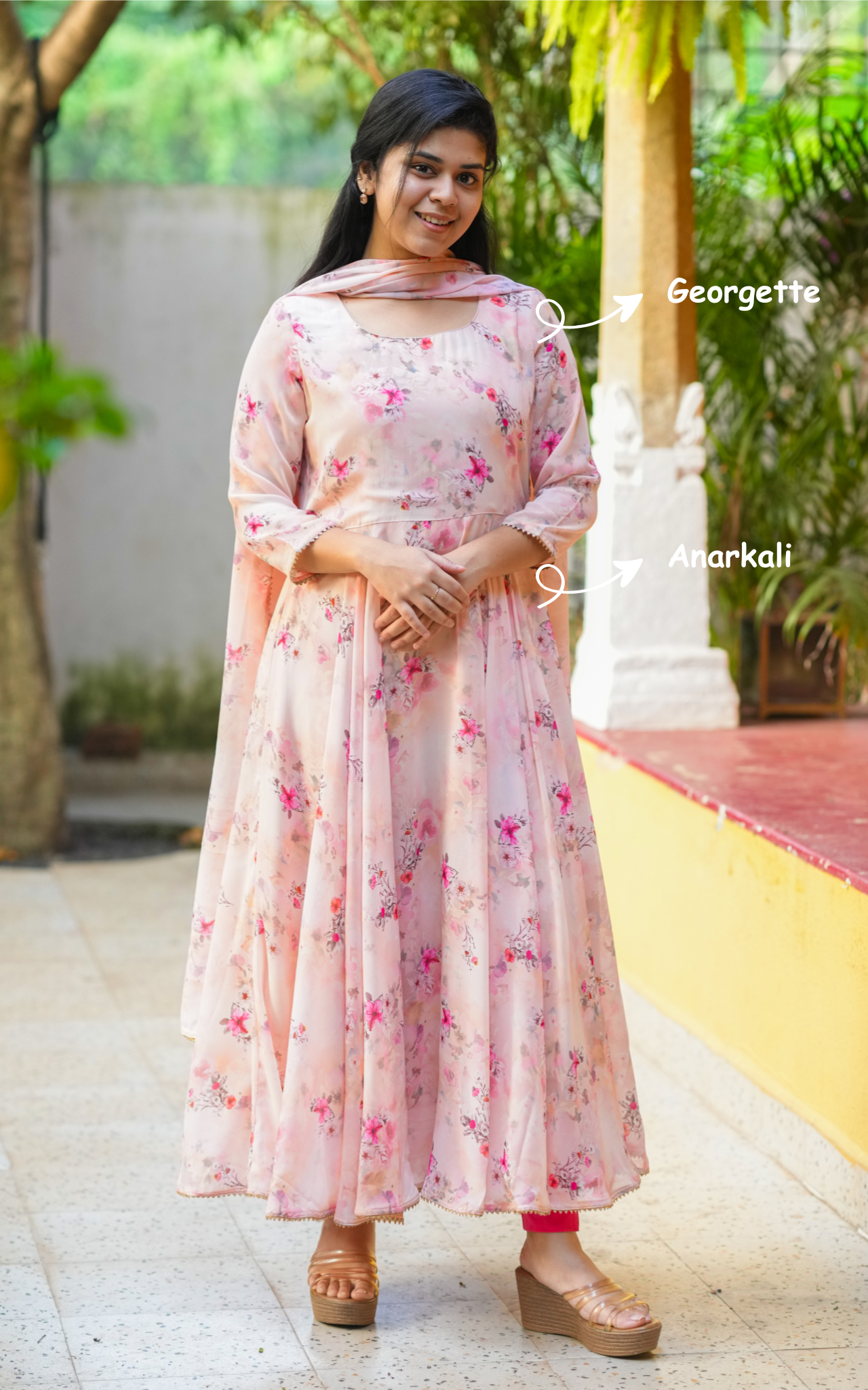 Pon Tharigai D (Kurti+Dupatta)