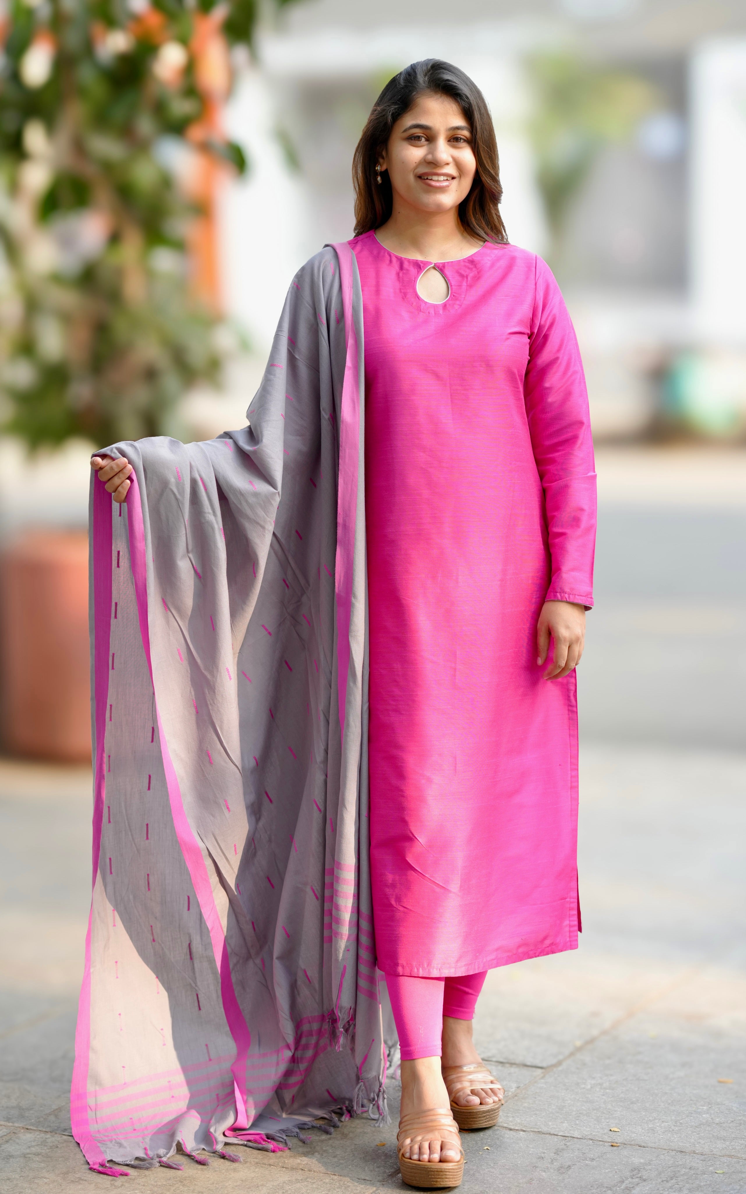 Nakshathra B (Kurti+Dupatta)