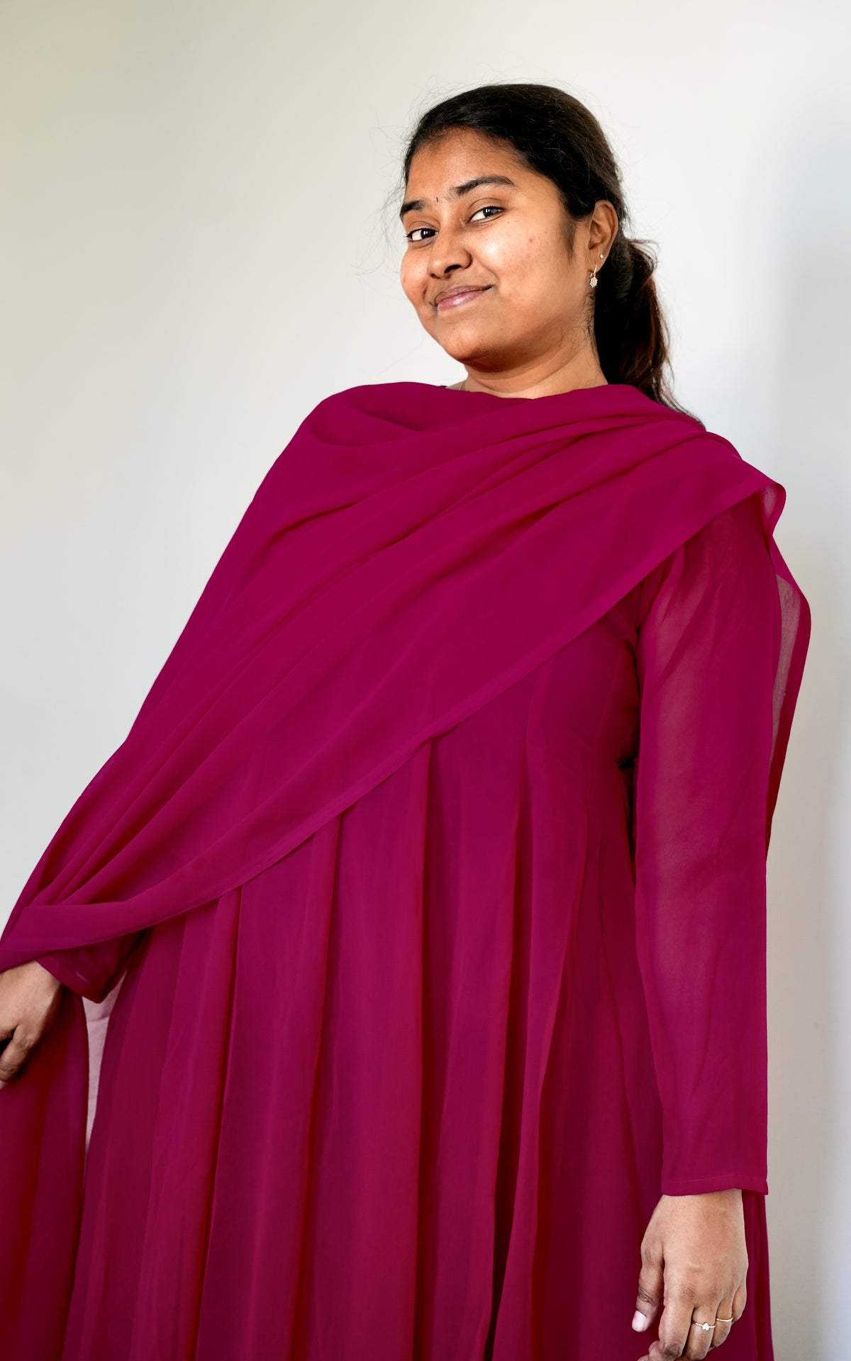 Kadhalar Dhinam Inspired G (Kurti+Pant+Dupatta)