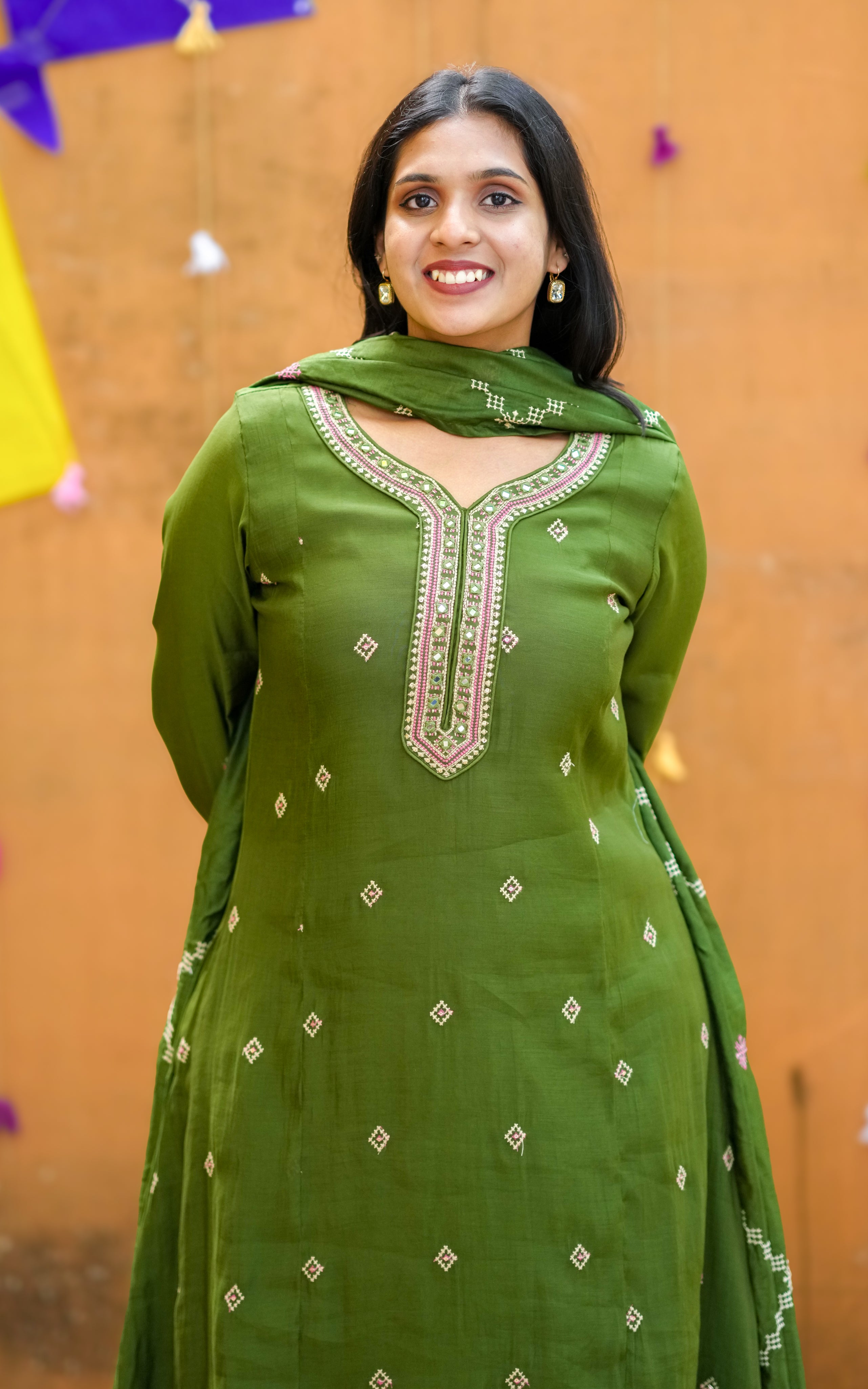 Simple ethnic wear for women