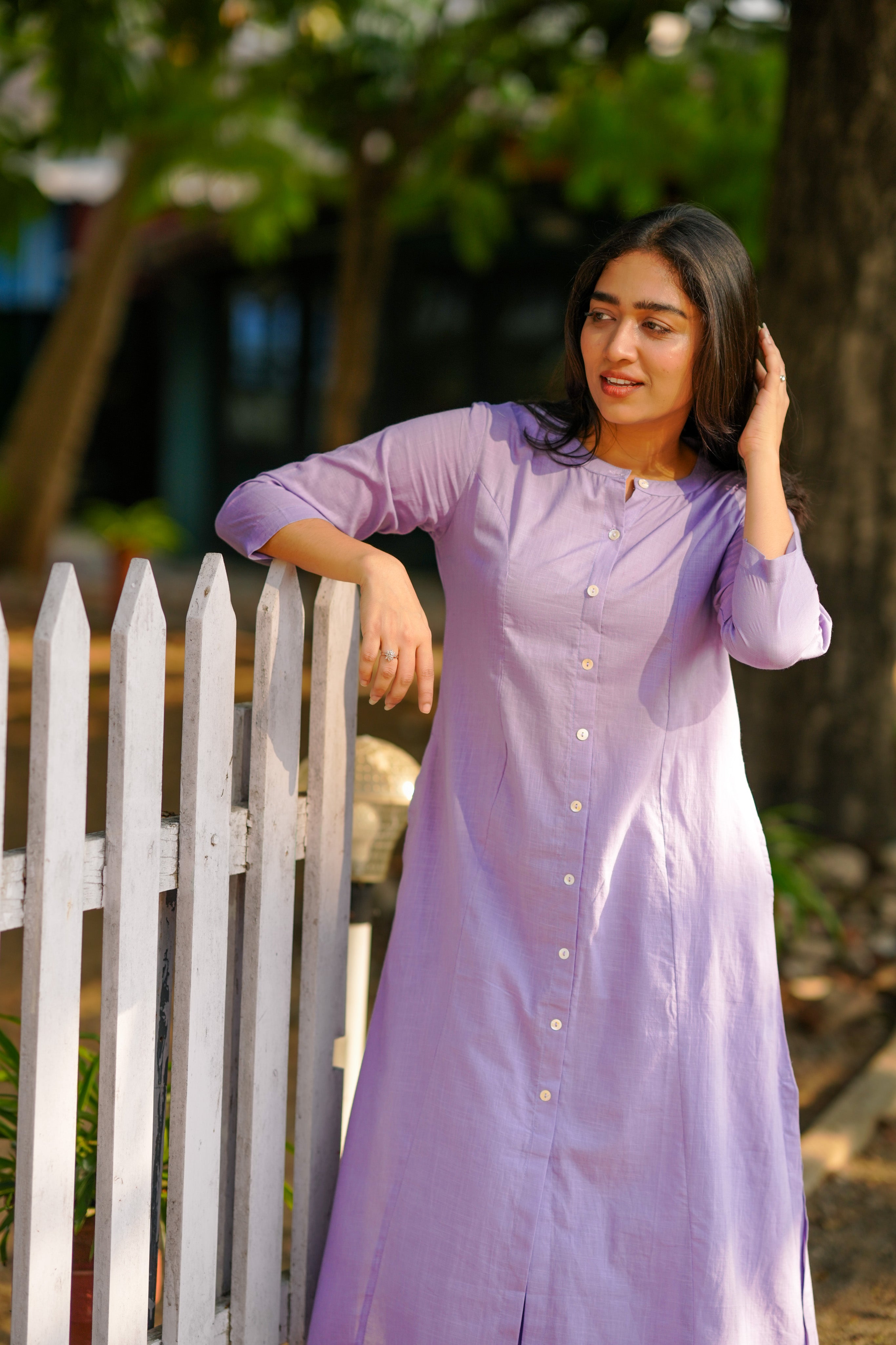 Vikashini Lavender (Kurti+Pant)