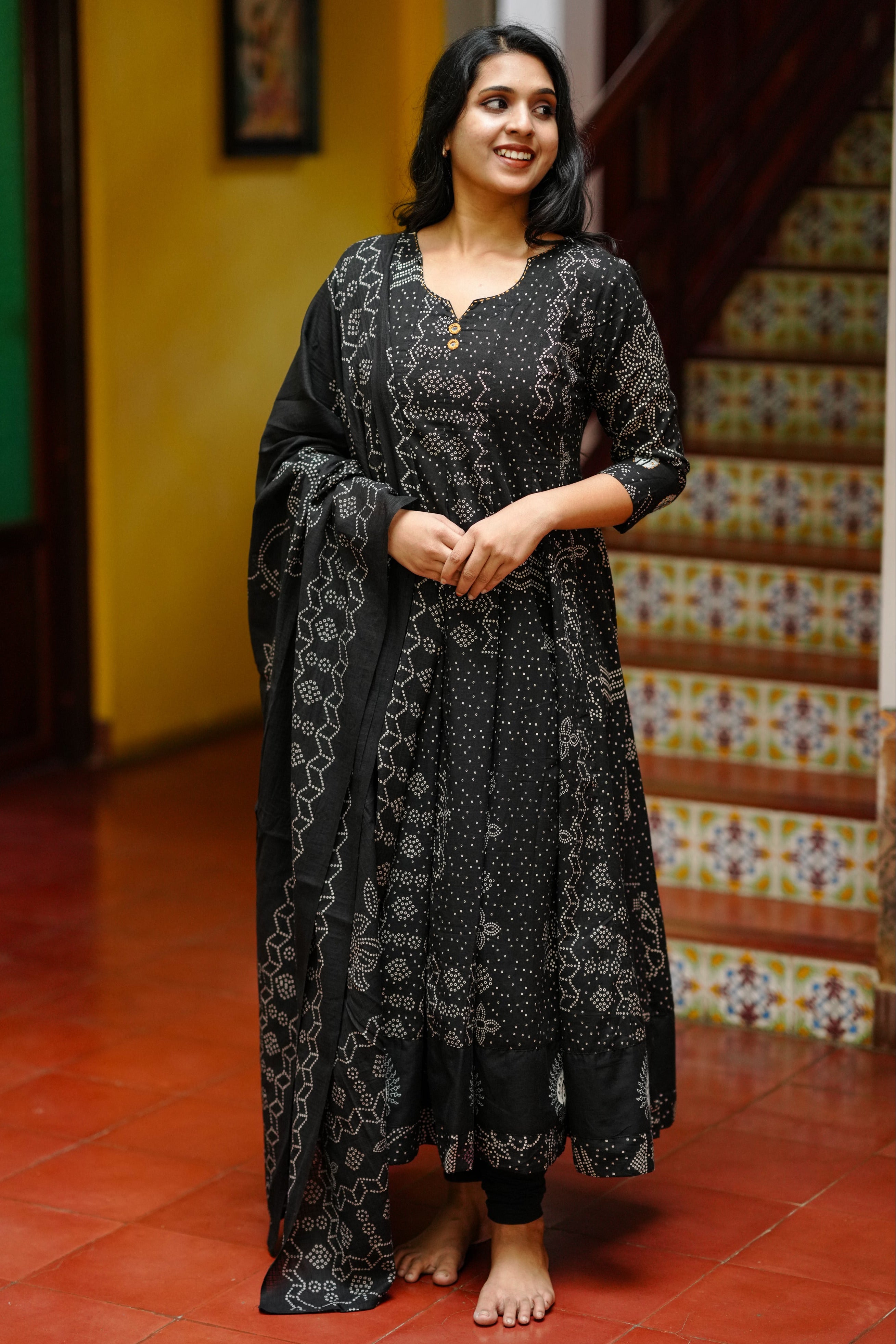 Cotton anarkali for women