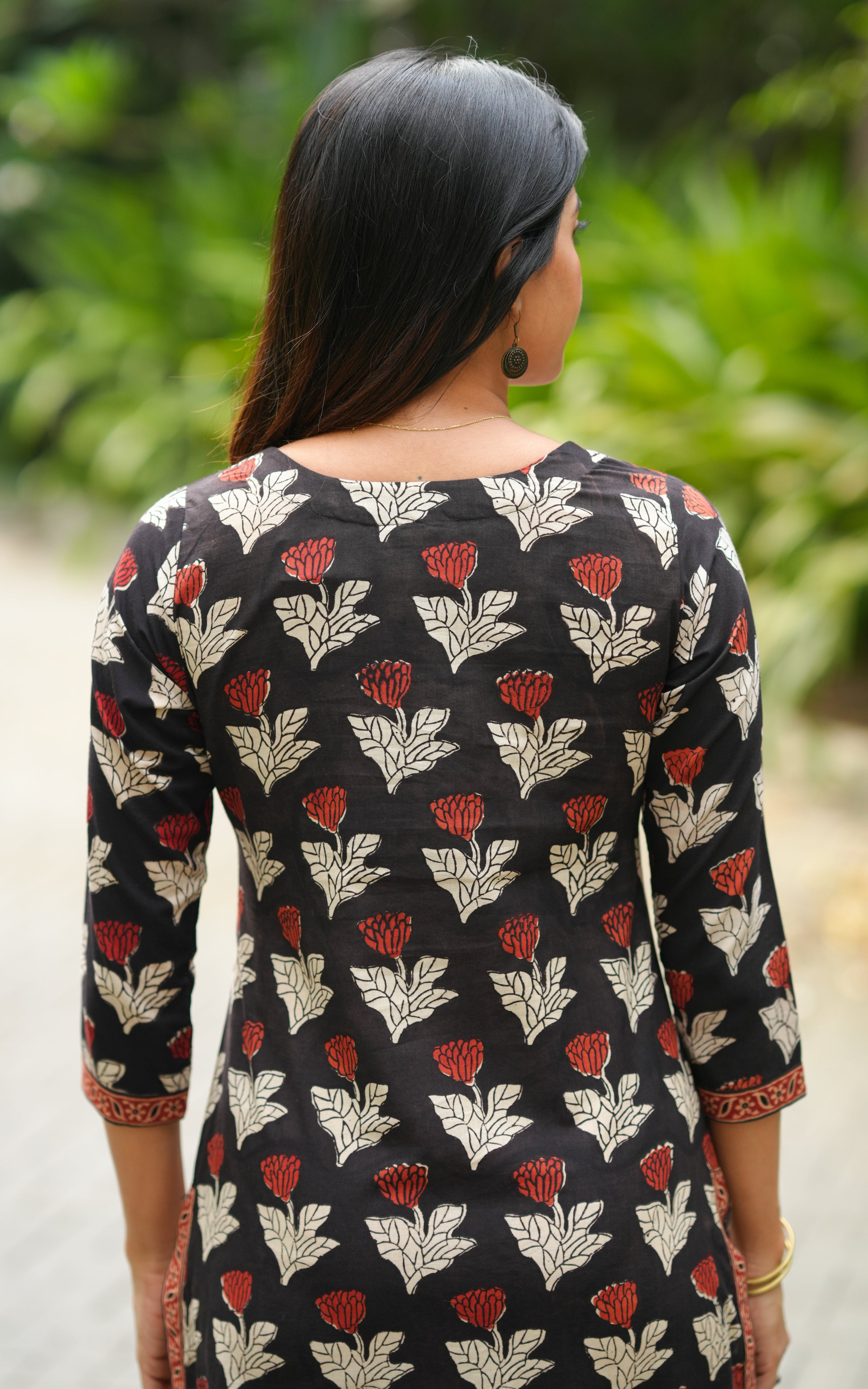 Breathable cotton summer kurti for women