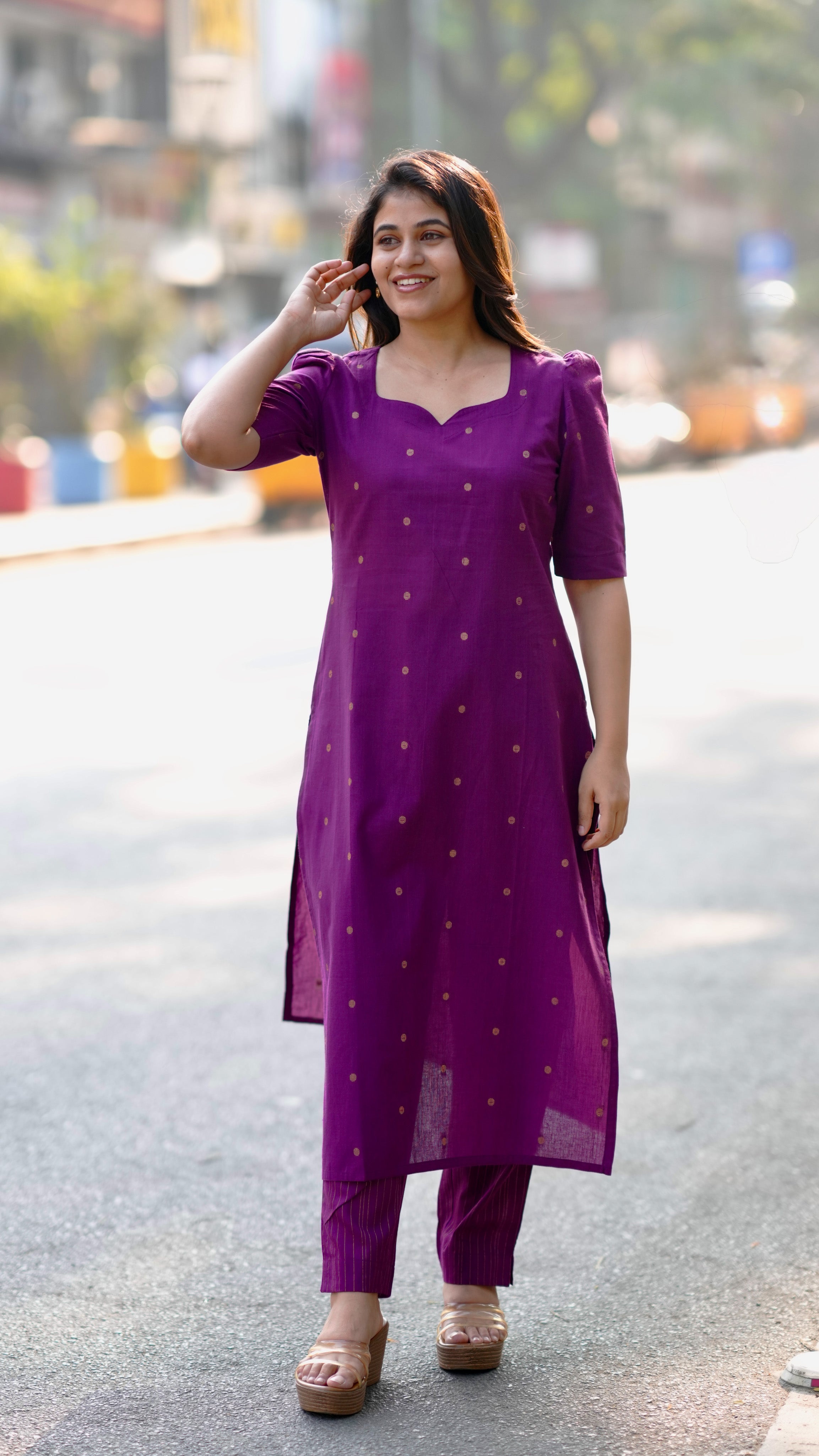 Kalaabam A (Kurti+Pant)