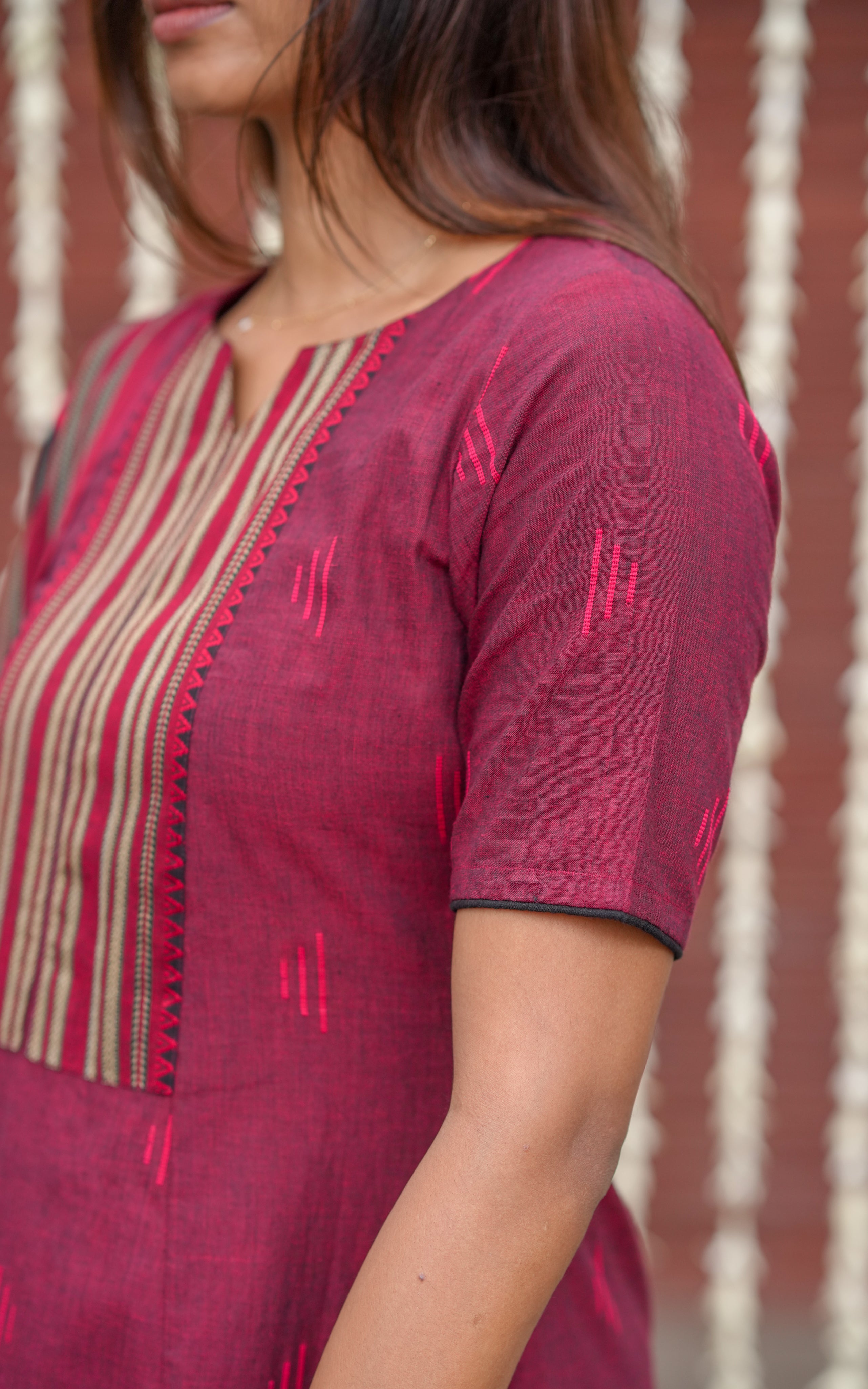 Designer Anarkali with dupatta